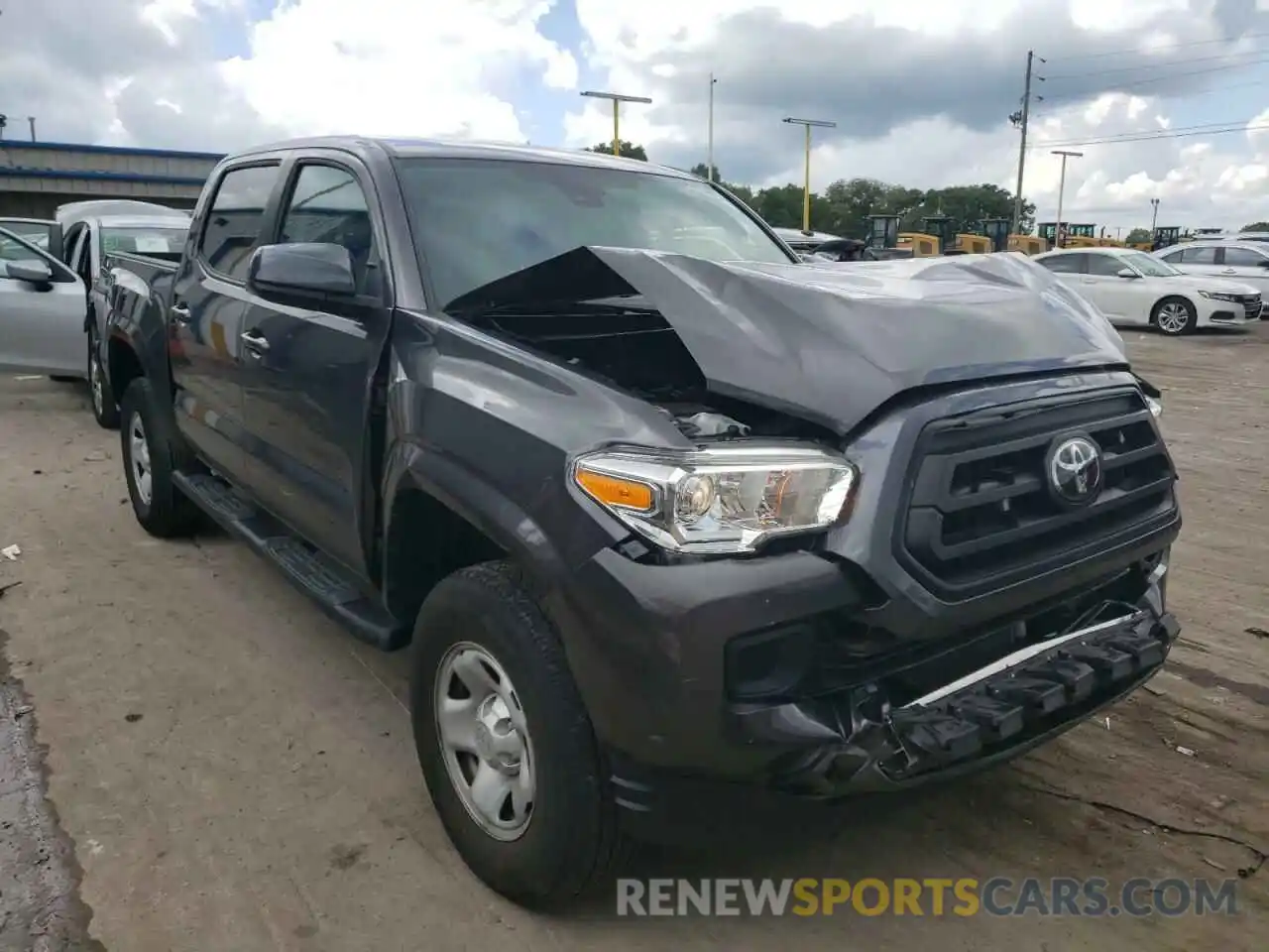 1 Photograph of a damaged car 5TFAX5GN4LX166760 TOYOTA TACOMA 2020