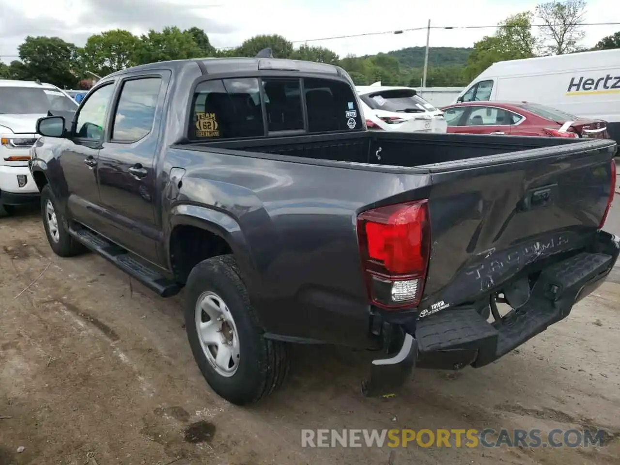 3 Photograph of a damaged car 5TFAX5GN4LX166760 TOYOTA TACOMA 2020