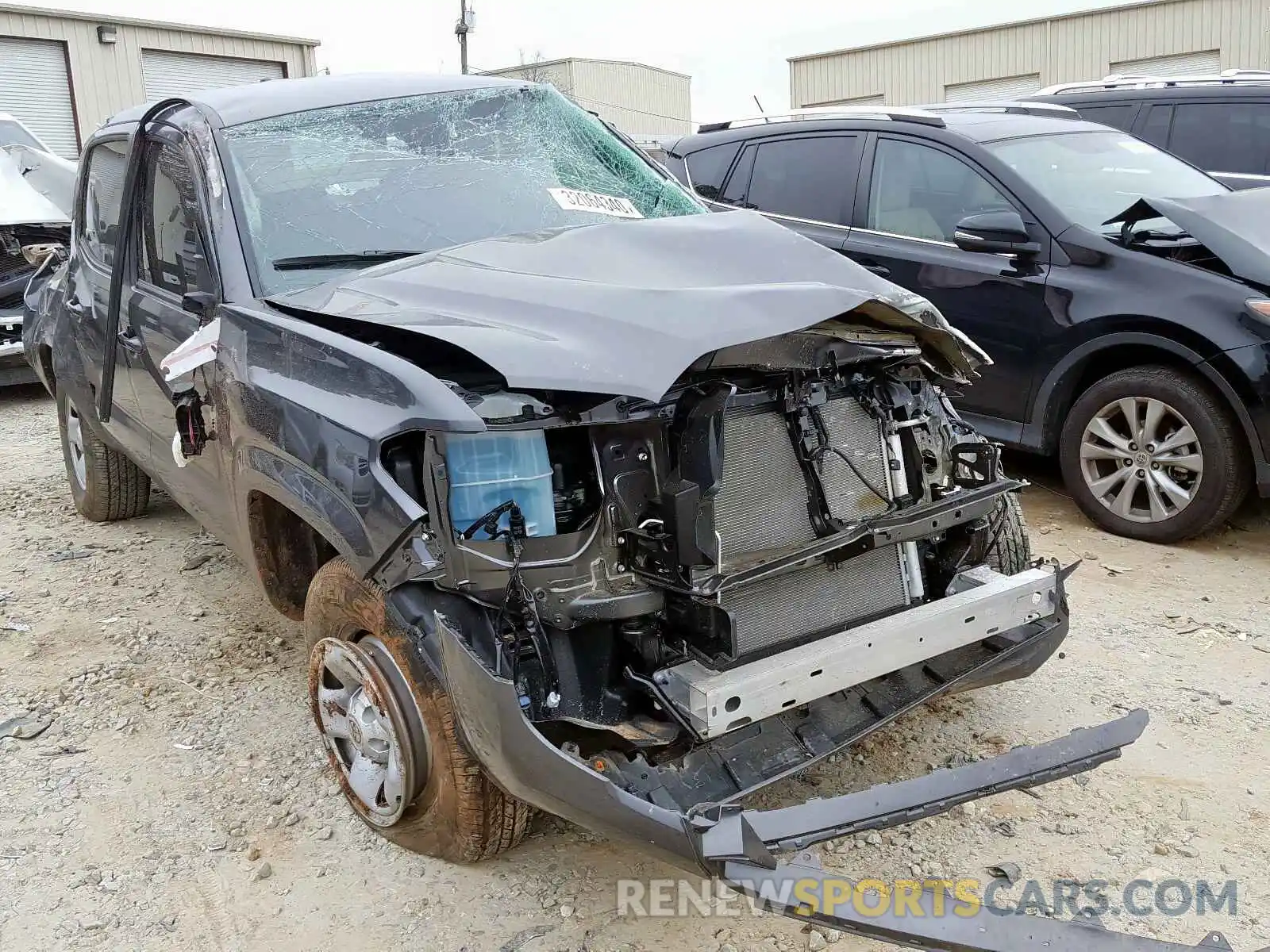 1 Photograph of a damaged car 5TFAX5GN4LX168556 TOYOTA TACOMA 2020