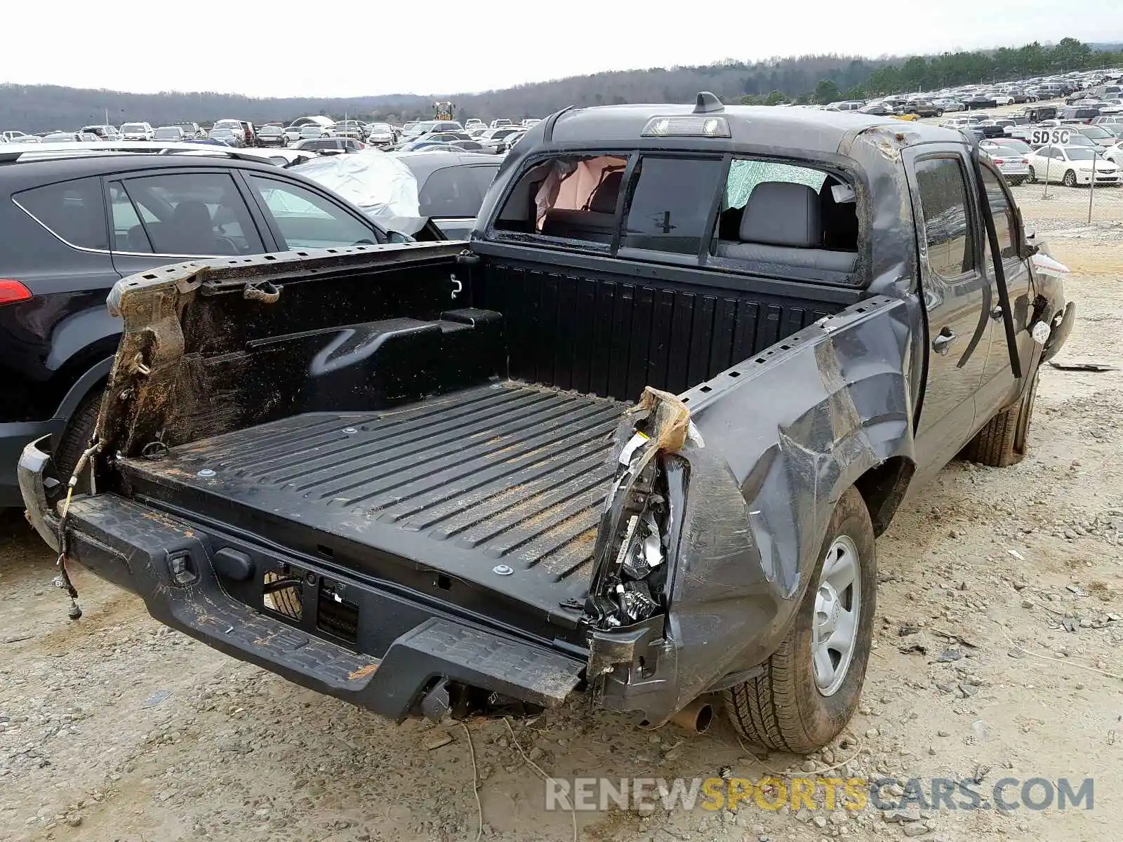 4 Photograph of a damaged car 5TFAX5GN4LX168556 TOYOTA TACOMA 2020