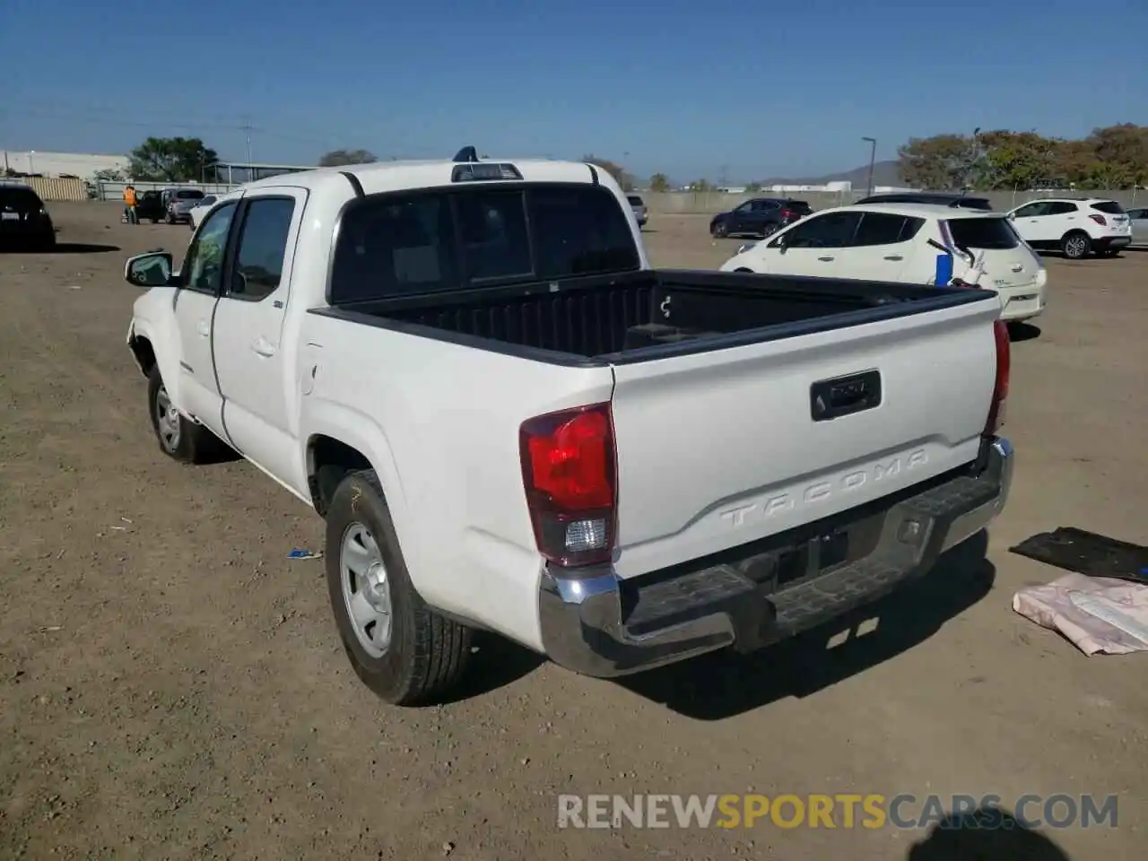 3 Photograph of a damaged car 5TFAX5GN4LX169013 TOYOTA TACOMA 2020