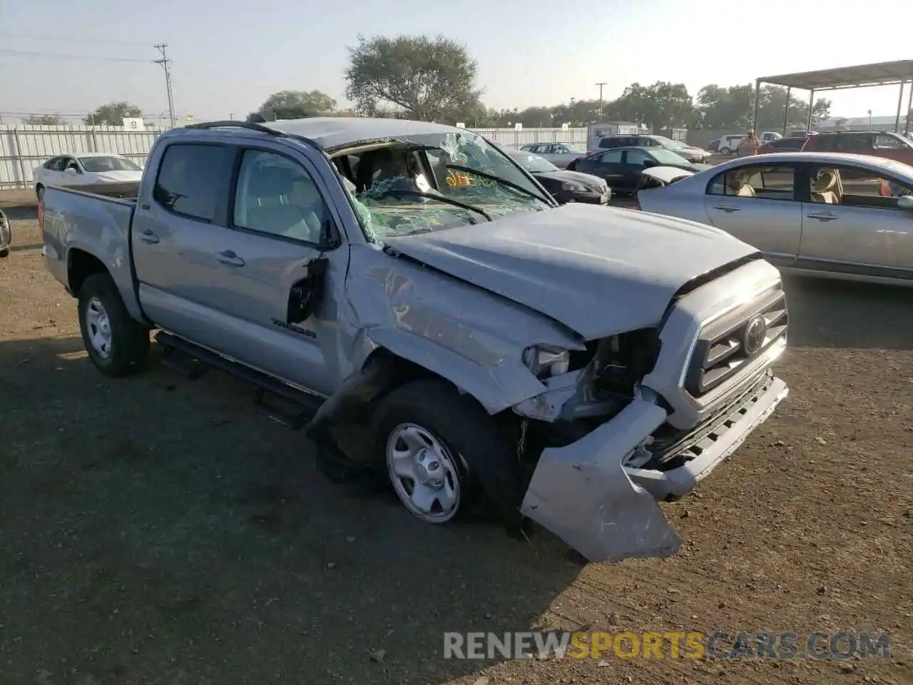 1 Photograph of a damaged car 5TFAX5GN4LX169710 TOYOTA TACOMA 2020