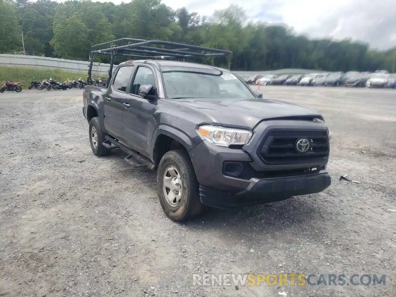 1 Photograph of a damaged car 5TFAX5GN4LX170727 TOYOTA TACOMA 2020