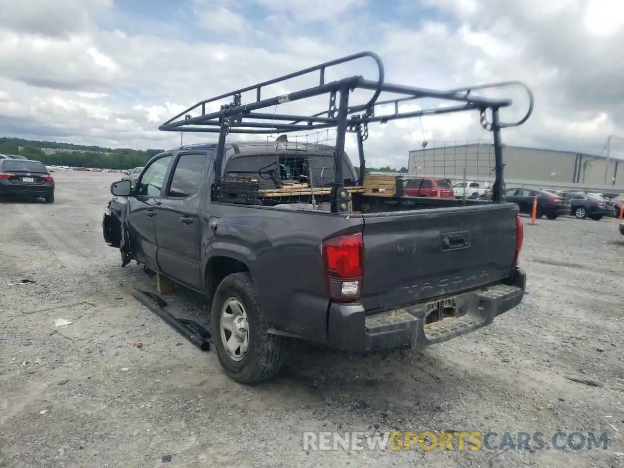 3 Photograph of a damaged car 5TFAX5GN4LX170727 TOYOTA TACOMA 2020