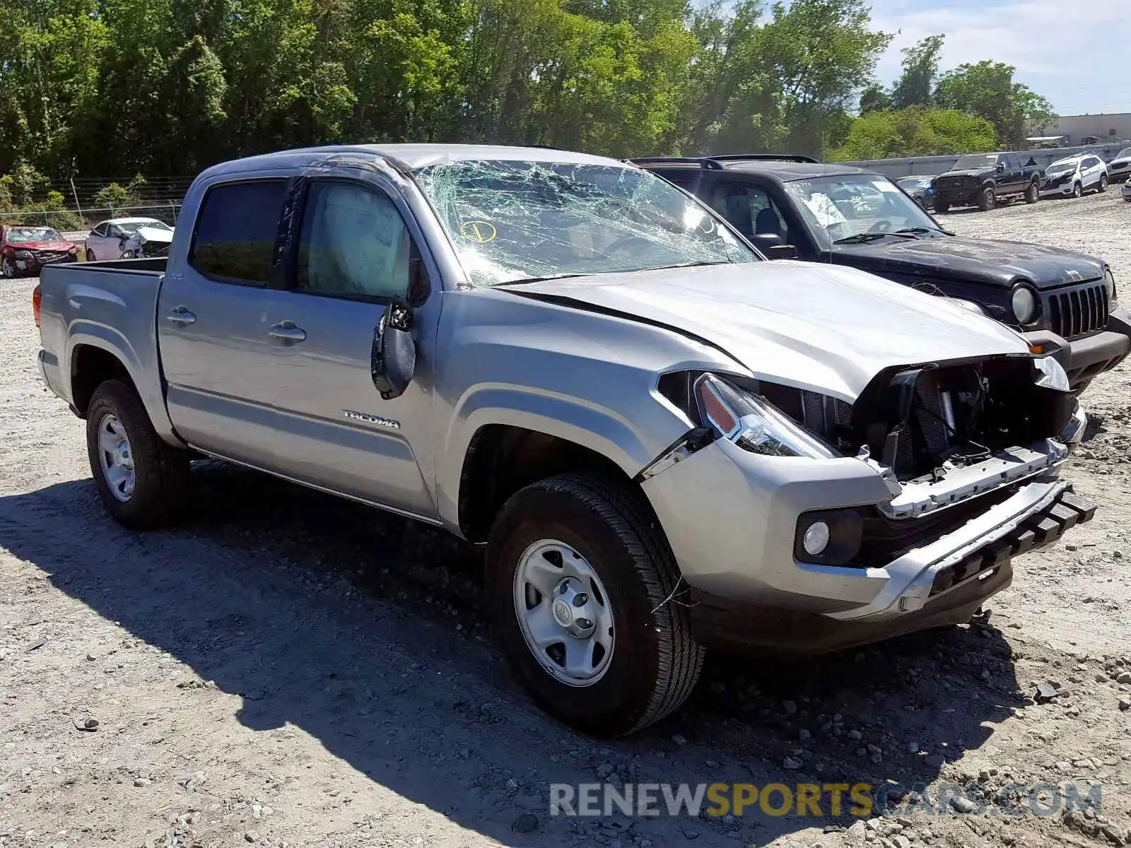 1 Photograph of a damaged car 5TFAX5GN4LX172994 TOYOTA TACOMA 2020