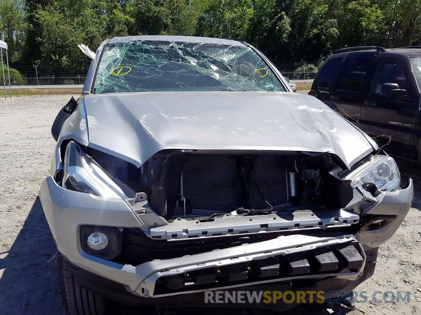 9 Photograph of a damaged car 5TFAX5GN4LX172994 TOYOTA TACOMA 2020