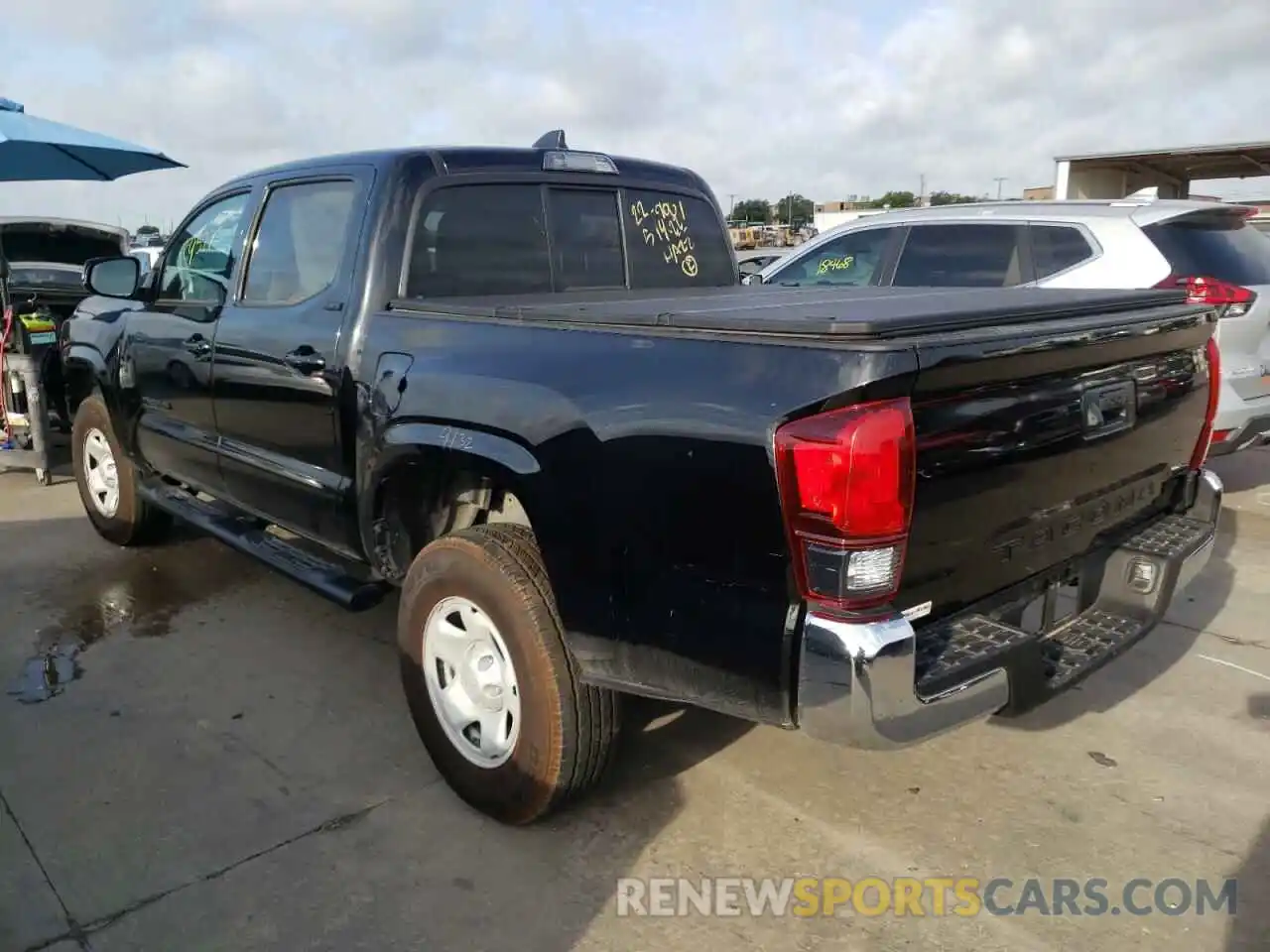 3 Photograph of a damaged car 5TFAX5GN4LX174891 TOYOTA TACOMA 2020