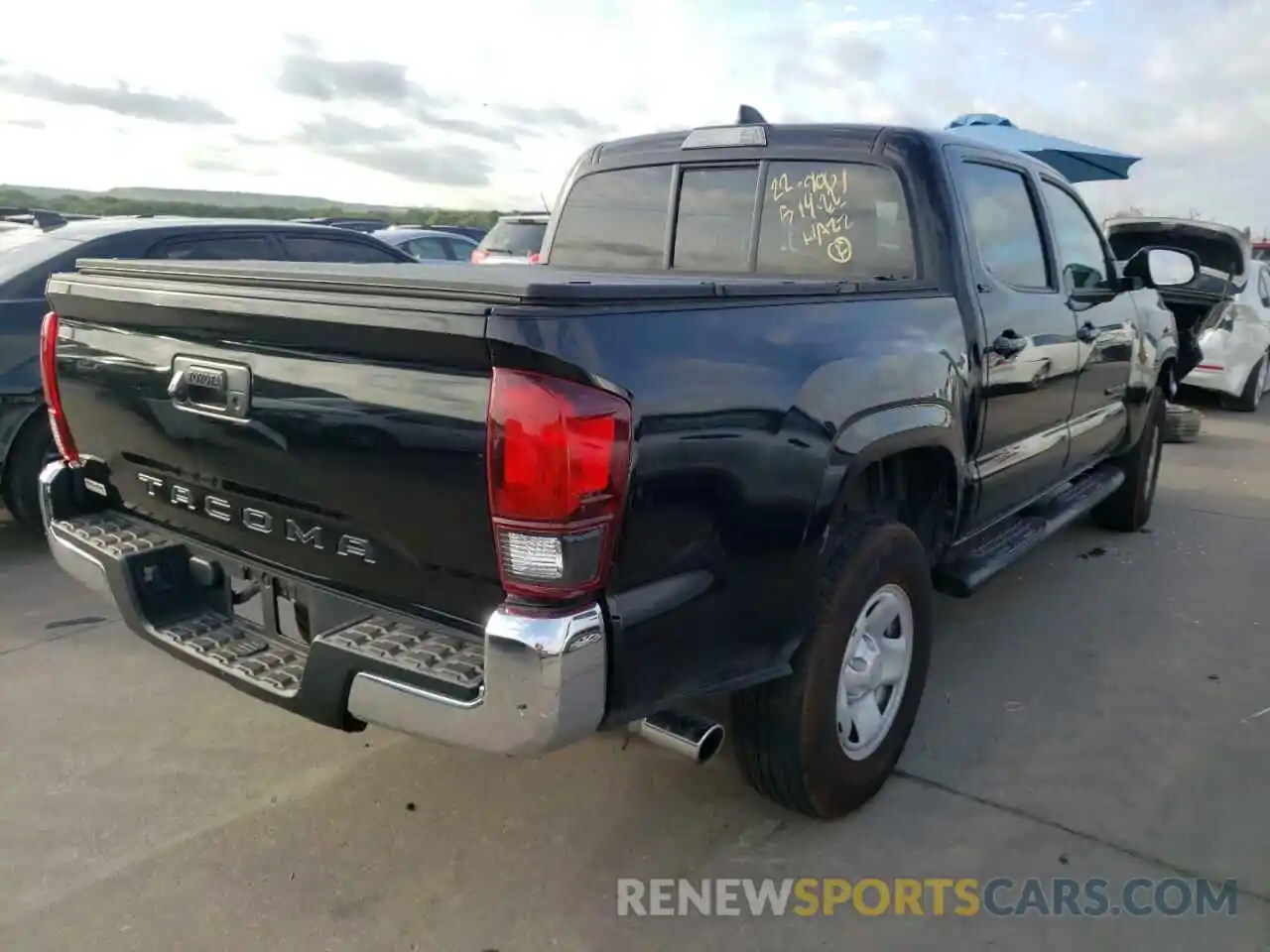 4 Photograph of a damaged car 5TFAX5GN4LX174891 TOYOTA TACOMA 2020