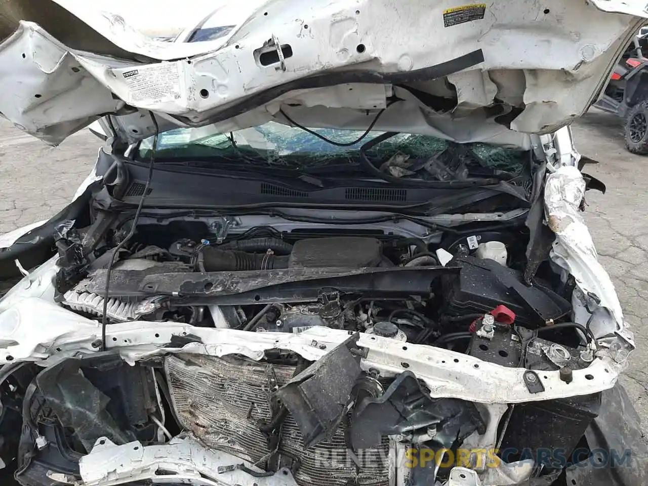 7 Photograph of a damaged car 5TFAX5GN4LX174907 TOYOTA TACOMA 2020