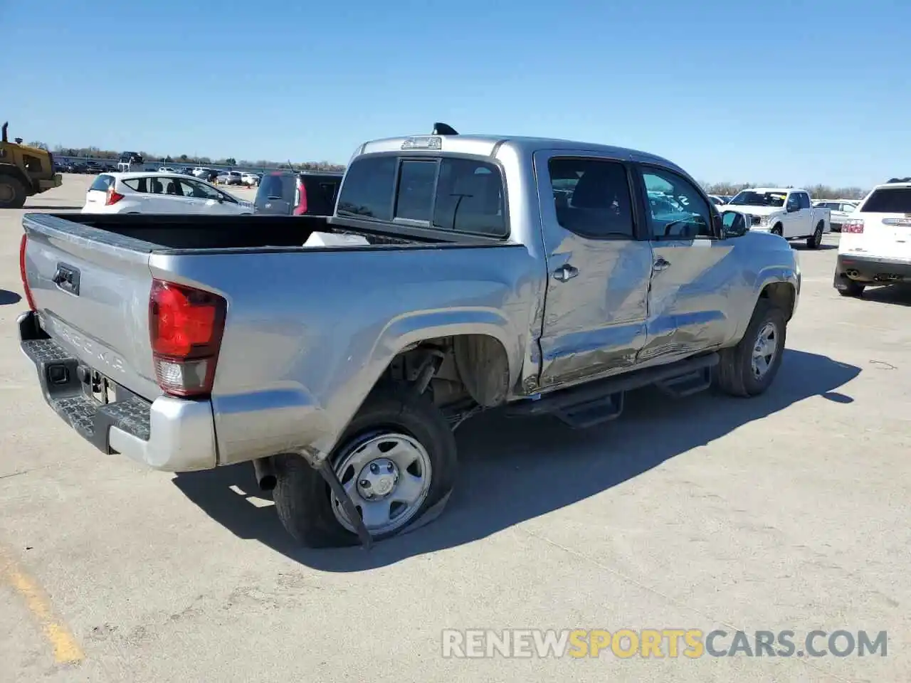 3 Photograph of a damaged car 5TFAX5GN4LX174986 TOYOTA TACOMA 2020