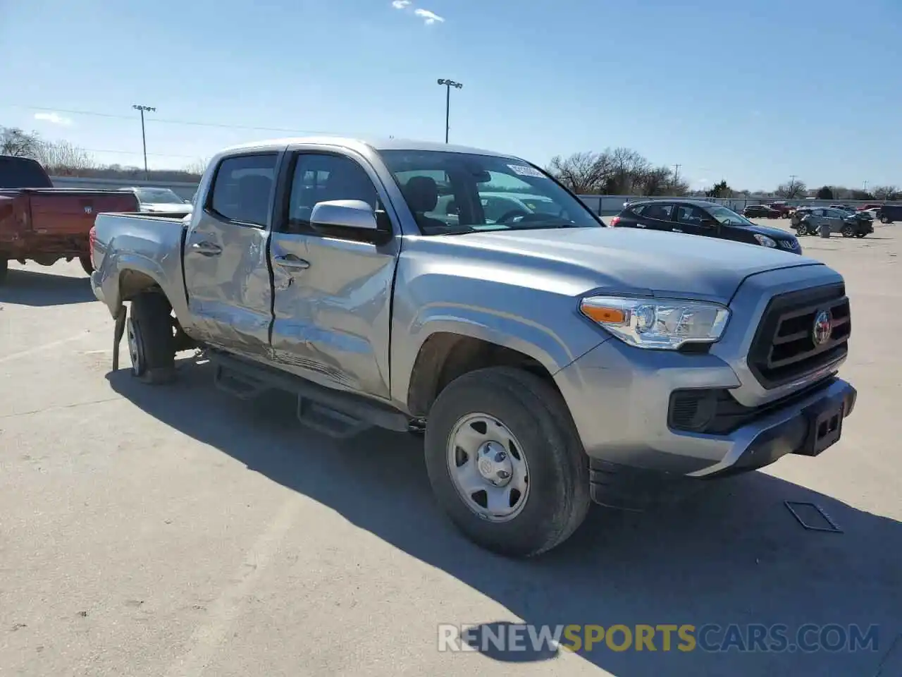 4 Photograph of a damaged car 5TFAX5GN4LX174986 TOYOTA TACOMA 2020