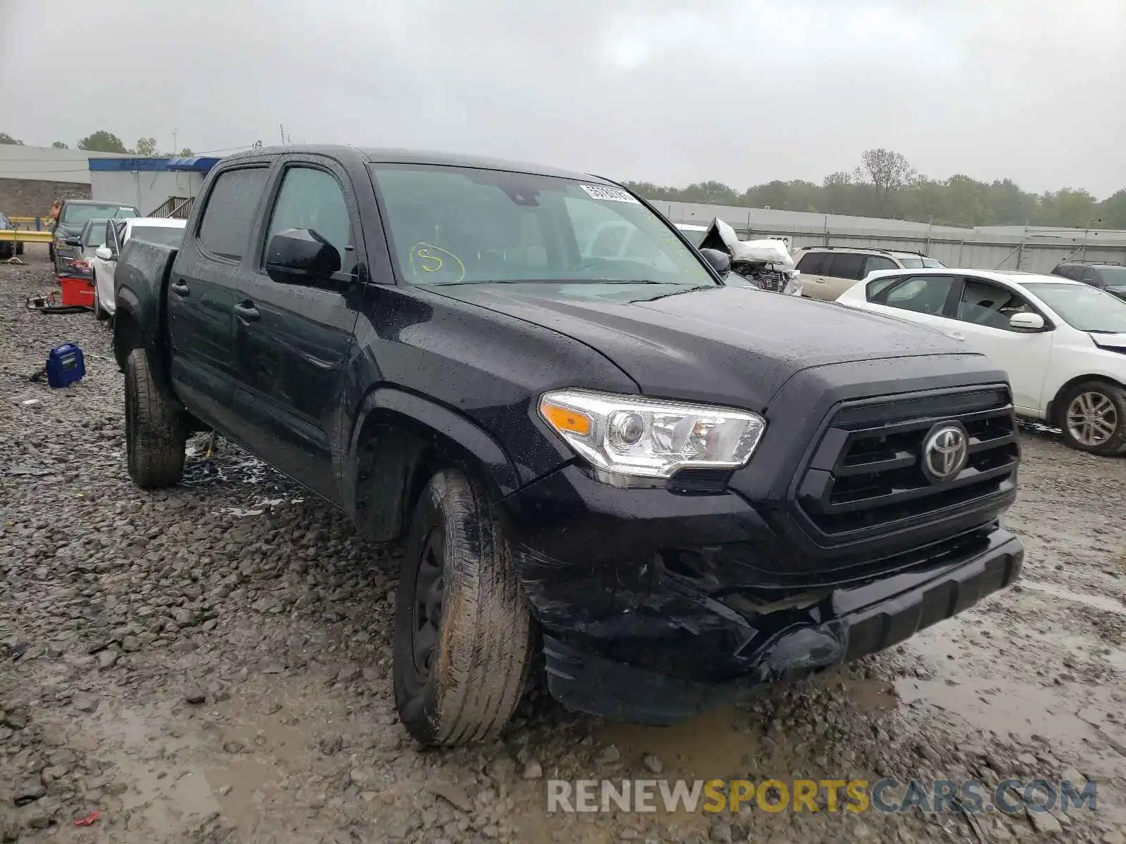 1 Photograph of a damaged car 5TFAX5GN4LX176284 TOYOTA TACOMA 2020