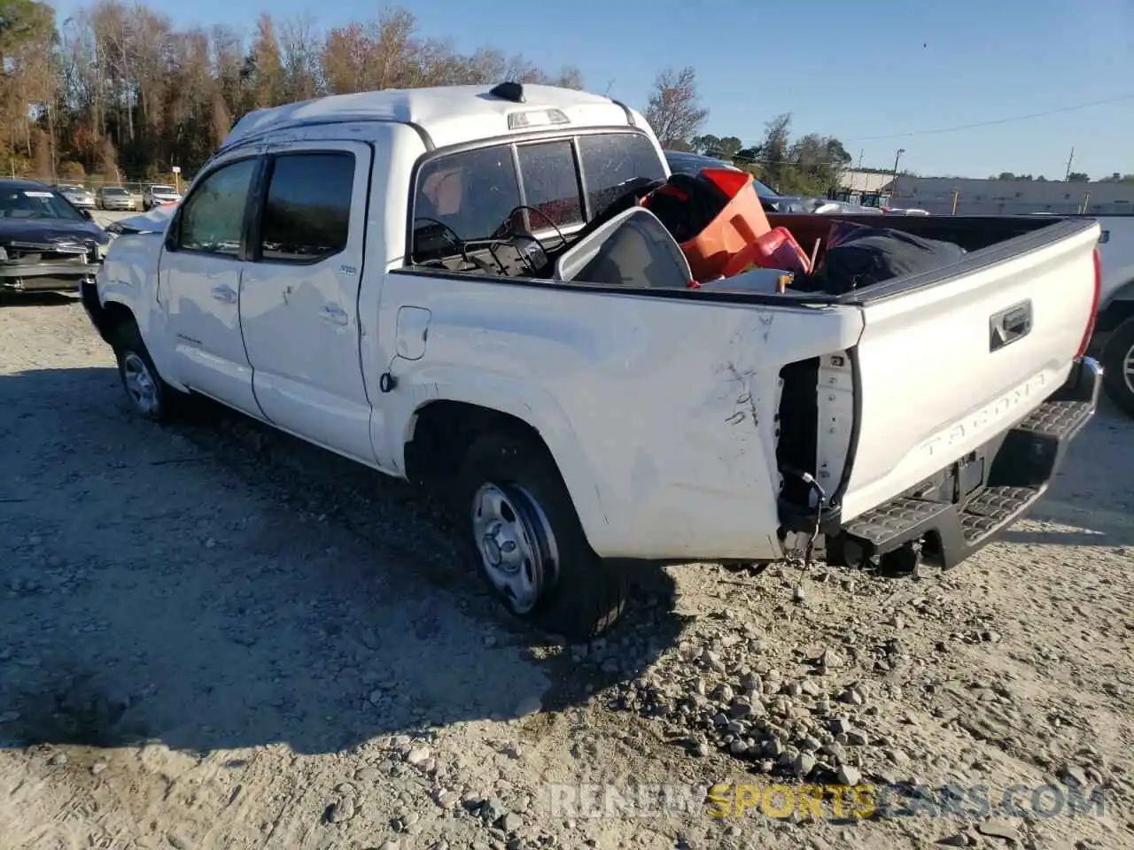 3 Photograph of a damaged car 5TFAX5GN4LX176513 TOYOTA TACOMA 2020