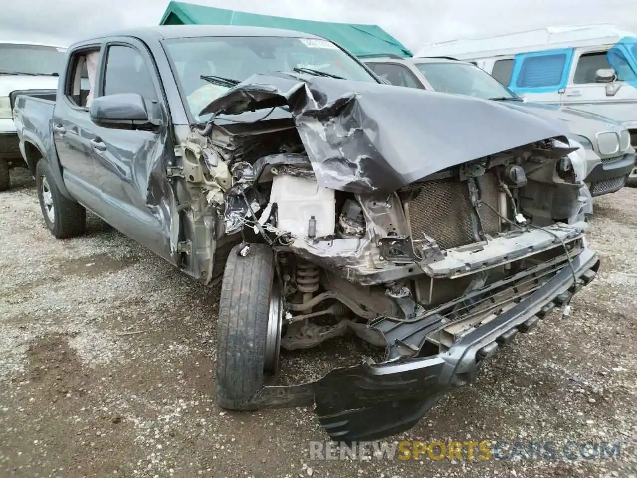 1 Photograph of a damaged car 5TFAX5GN4LX176558 TOYOTA TACOMA 2020