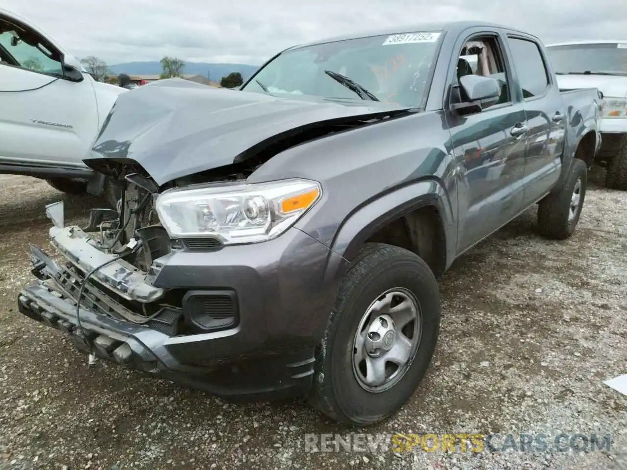 2 Photograph of a damaged car 5TFAX5GN4LX176558 TOYOTA TACOMA 2020