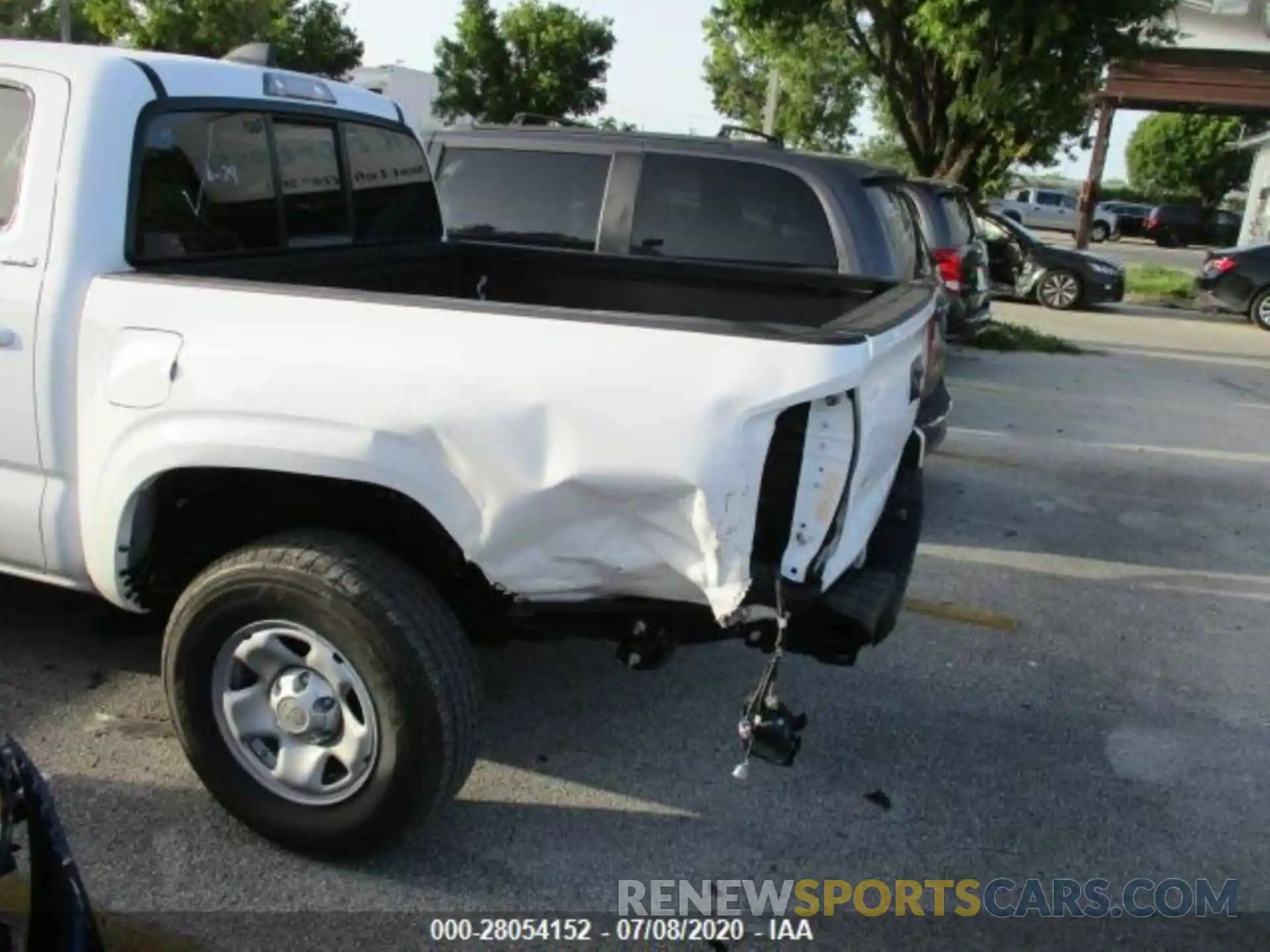 2 Photograph of a damaged car 5TFAX5GN4LX178181 TOYOTA TACOMA 2020