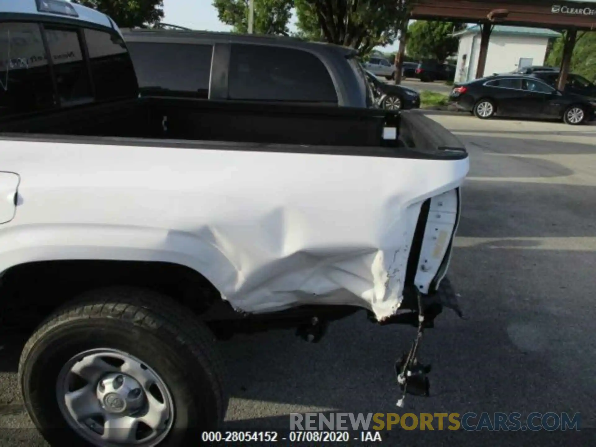 3 Photograph of a damaged car 5TFAX5GN4LX178181 TOYOTA TACOMA 2020