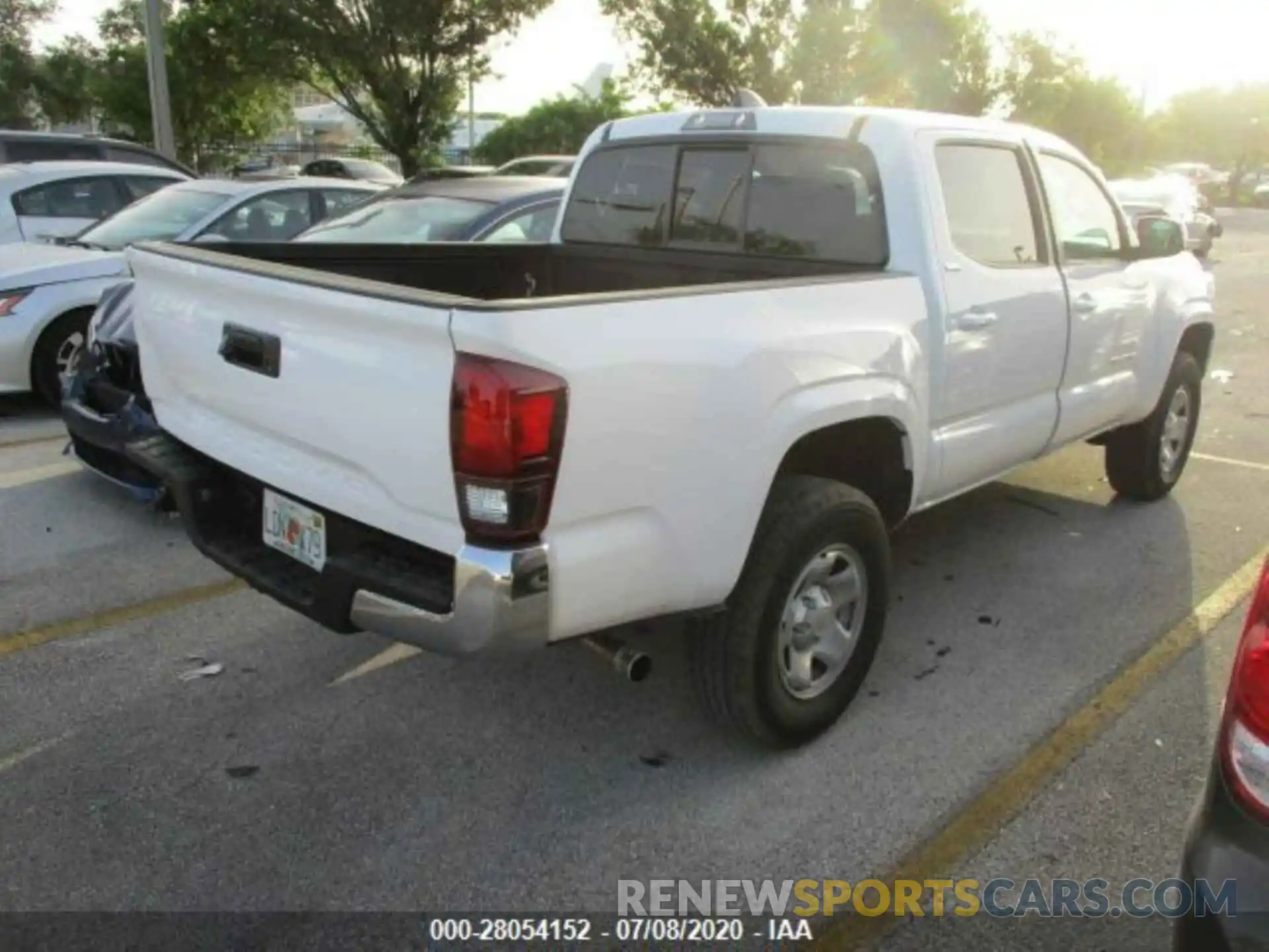 7 Photograph of a damaged car 5TFAX5GN4LX178181 TOYOTA TACOMA 2020