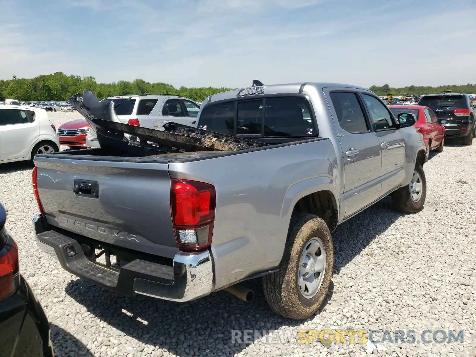 4 Photograph of a damaged car 5TFAX5GN4LX179301 TOYOTA TACOMA 2020