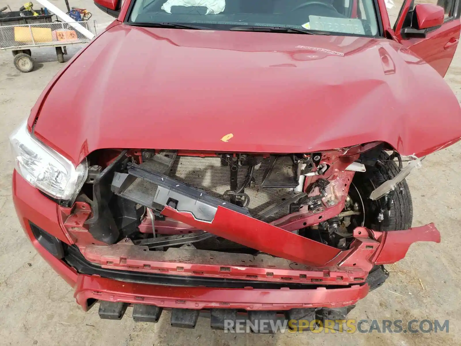 7 Photograph of a damaged car 5TFAX5GN4LX179623 TOYOTA TACOMA 2020