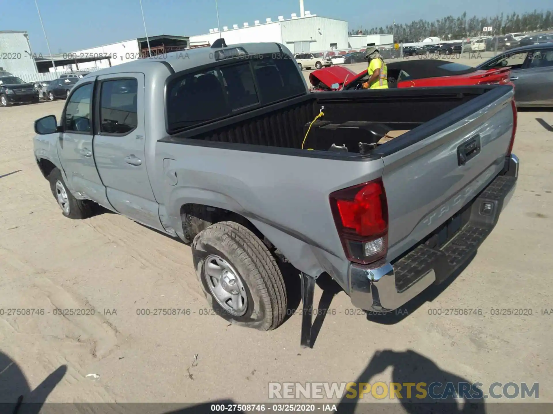 3 Photograph of a damaged car 5TFAX5GN4LX179721 TOYOTA TACOMA 2020