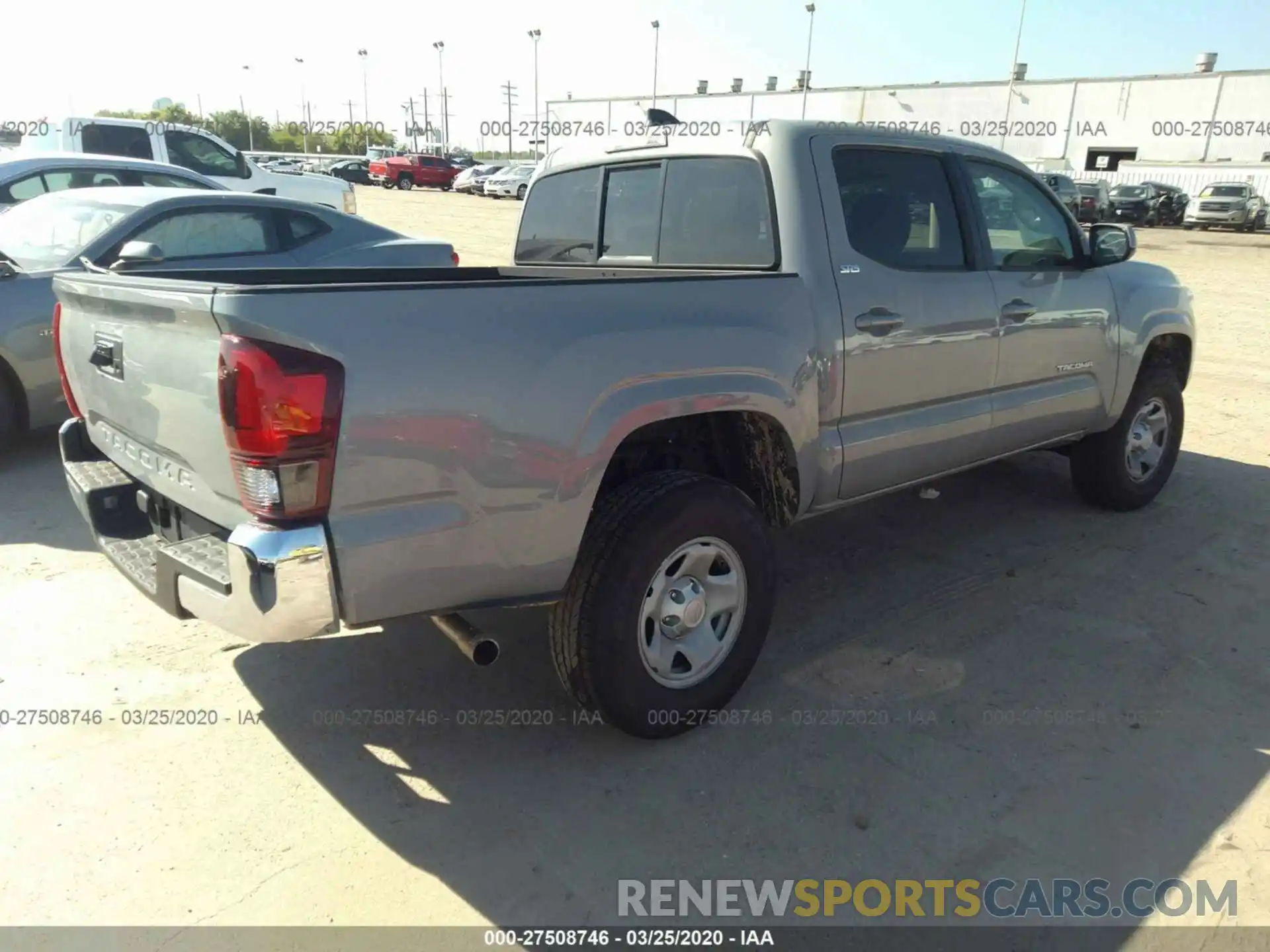 4 Photograph of a damaged car 5TFAX5GN4LX179721 TOYOTA TACOMA 2020