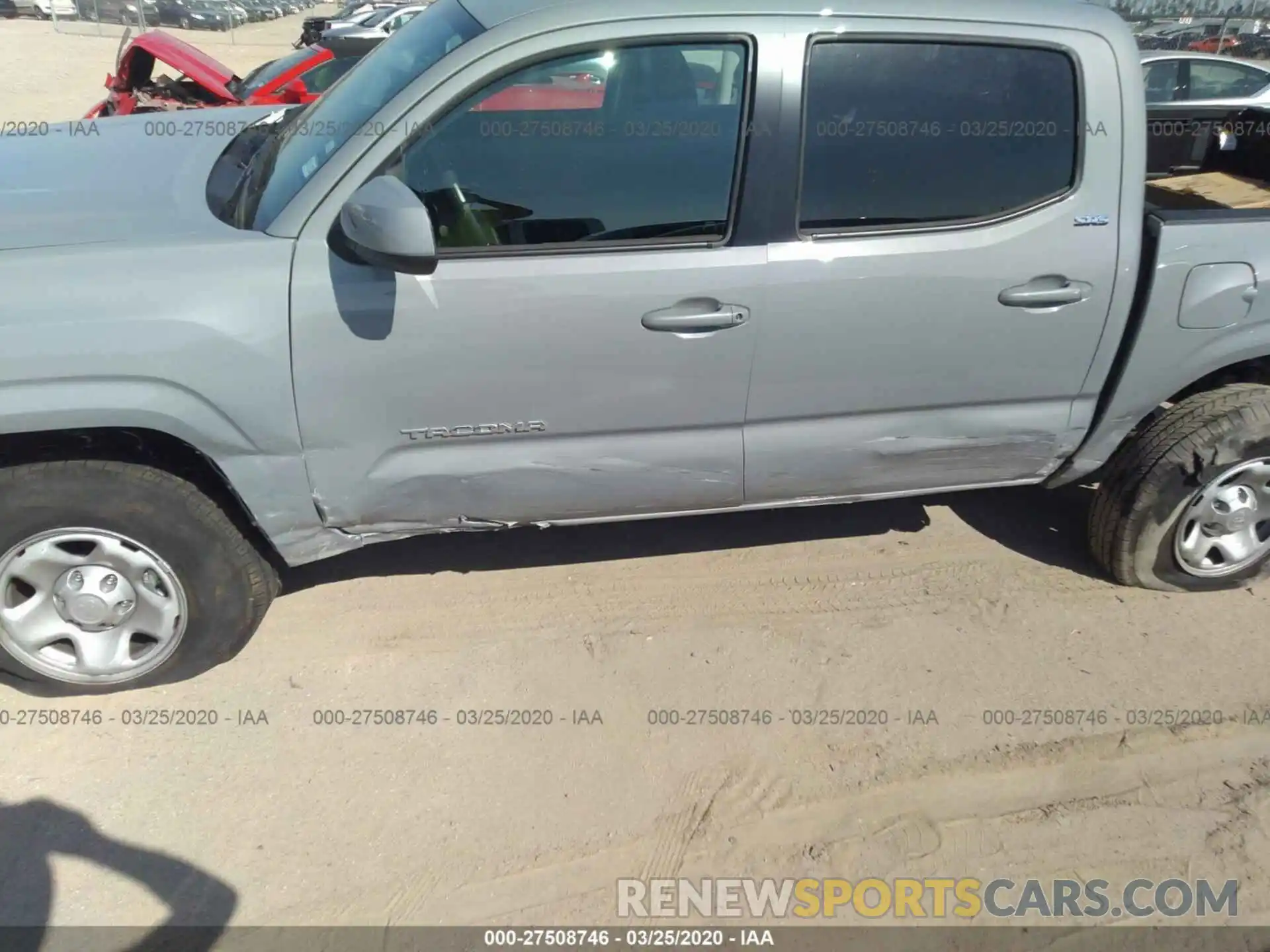 6 Photograph of a damaged car 5TFAX5GN4LX179721 TOYOTA TACOMA 2020