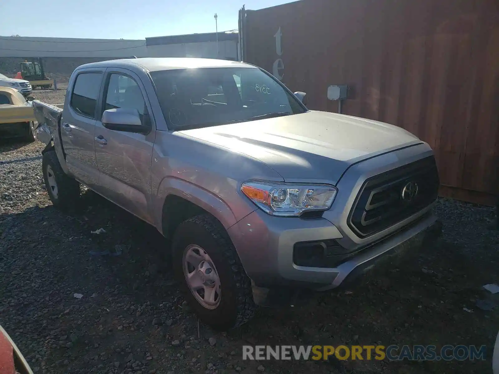 1 Photograph of a damaged car 5TFAX5GN4LX182165 TOYOTA TACOMA 2020