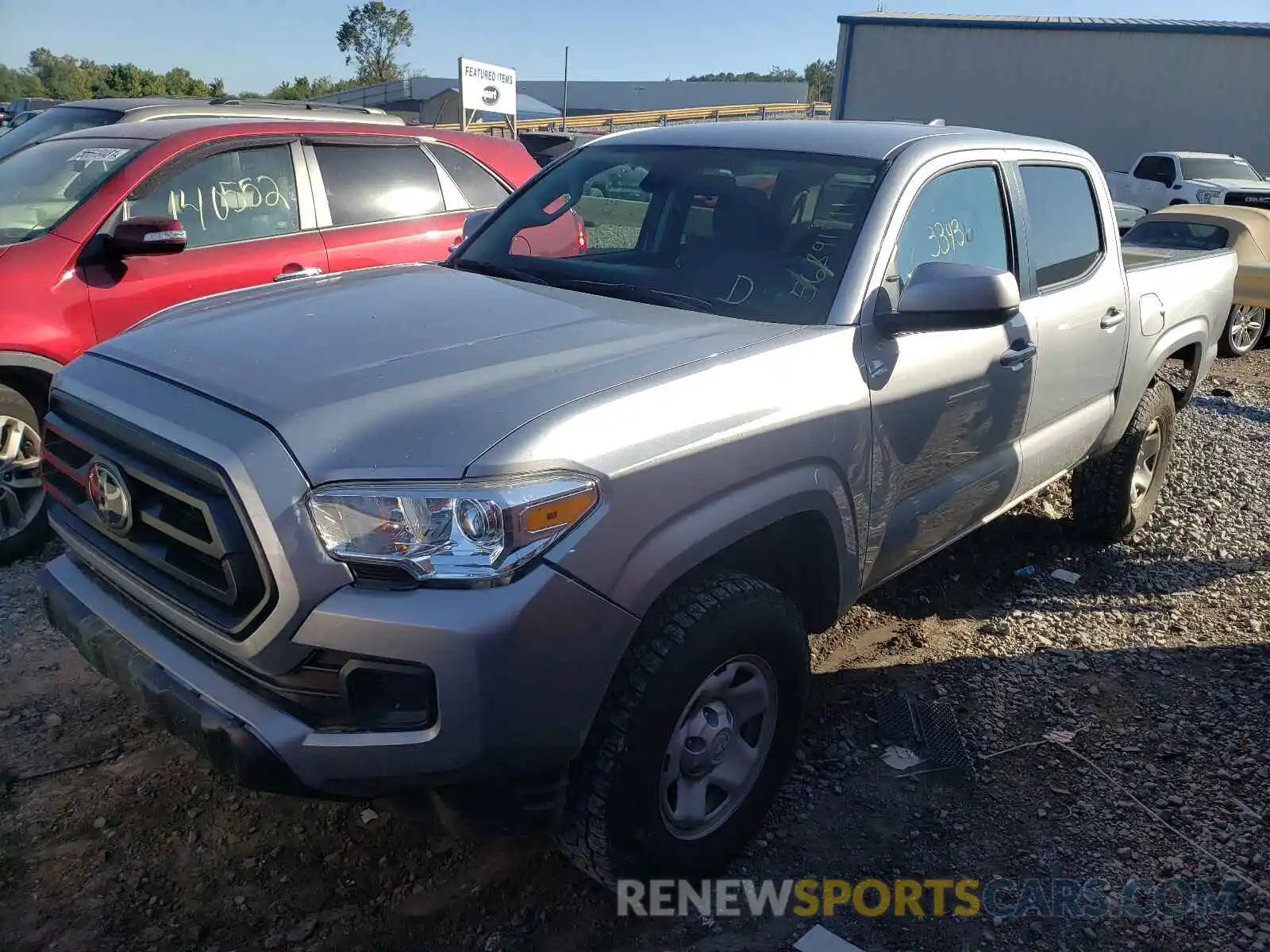 2 Photograph of a damaged car 5TFAX5GN4LX182165 TOYOTA TACOMA 2020