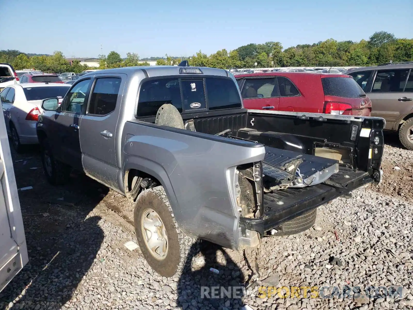 3 Photograph of a damaged car 5TFAX5GN4LX182165 TOYOTA TACOMA 2020