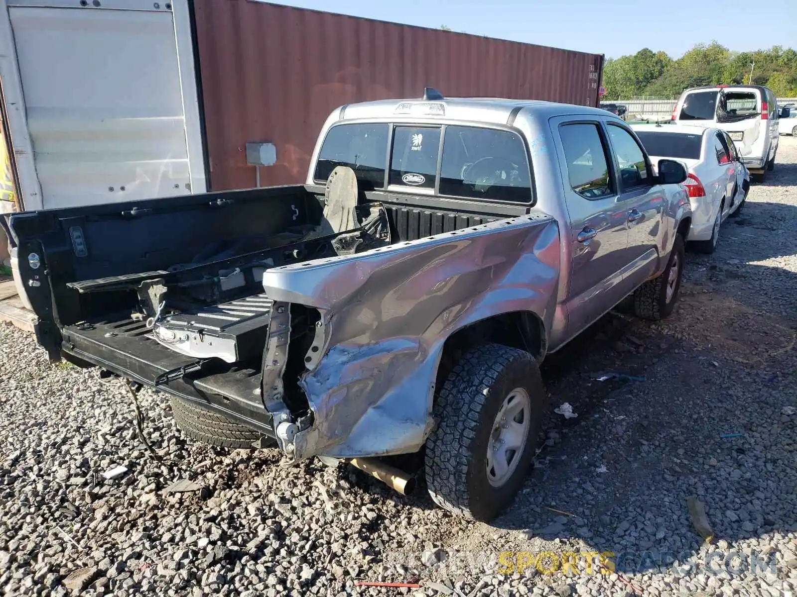 4 Photograph of a damaged car 5TFAX5GN4LX182165 TOYOTA TACOMA 2020