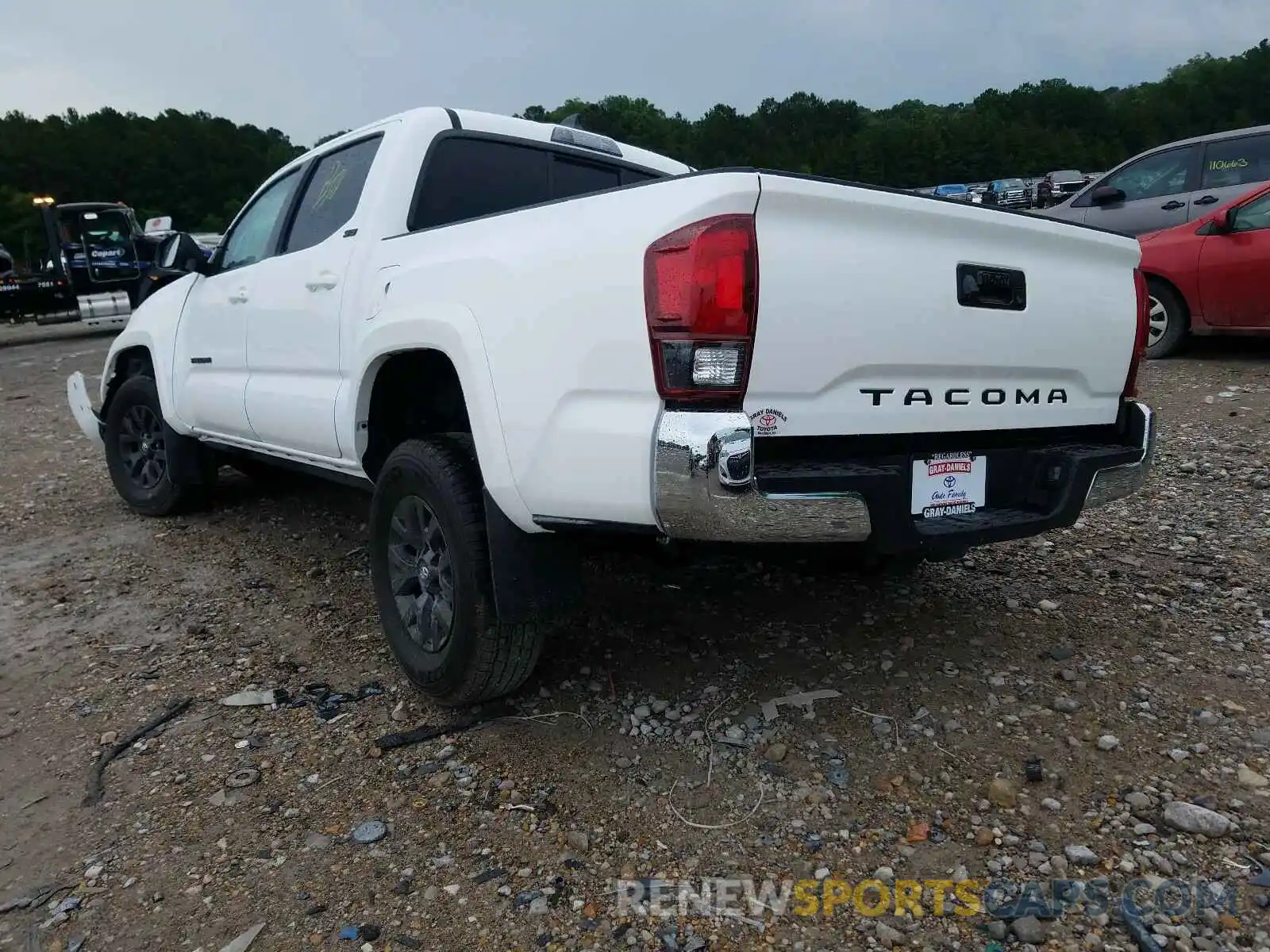 3 Photograph of a damaged car 5TFAX5GN4LX183039 TOYOTA TACOMA 2020