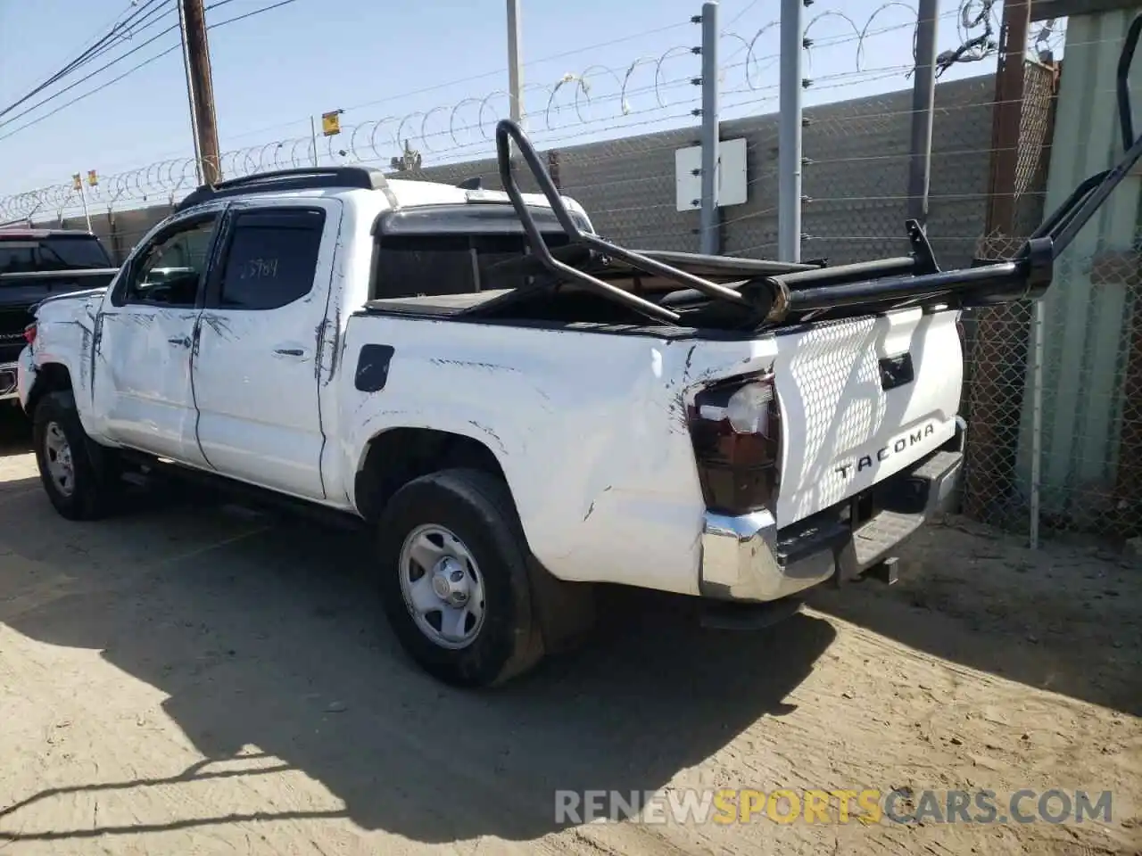 3 Photograph of a damaged car 5TFAX5GN4LX183879 TOYOTA TACOMA 2020