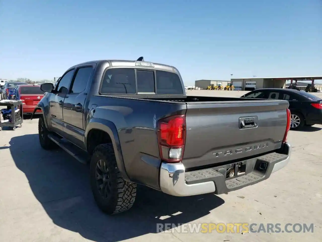 3 Photograph of a damaged car 5TFAX5GN4LX187463 TOYOTA TACOMA 2020