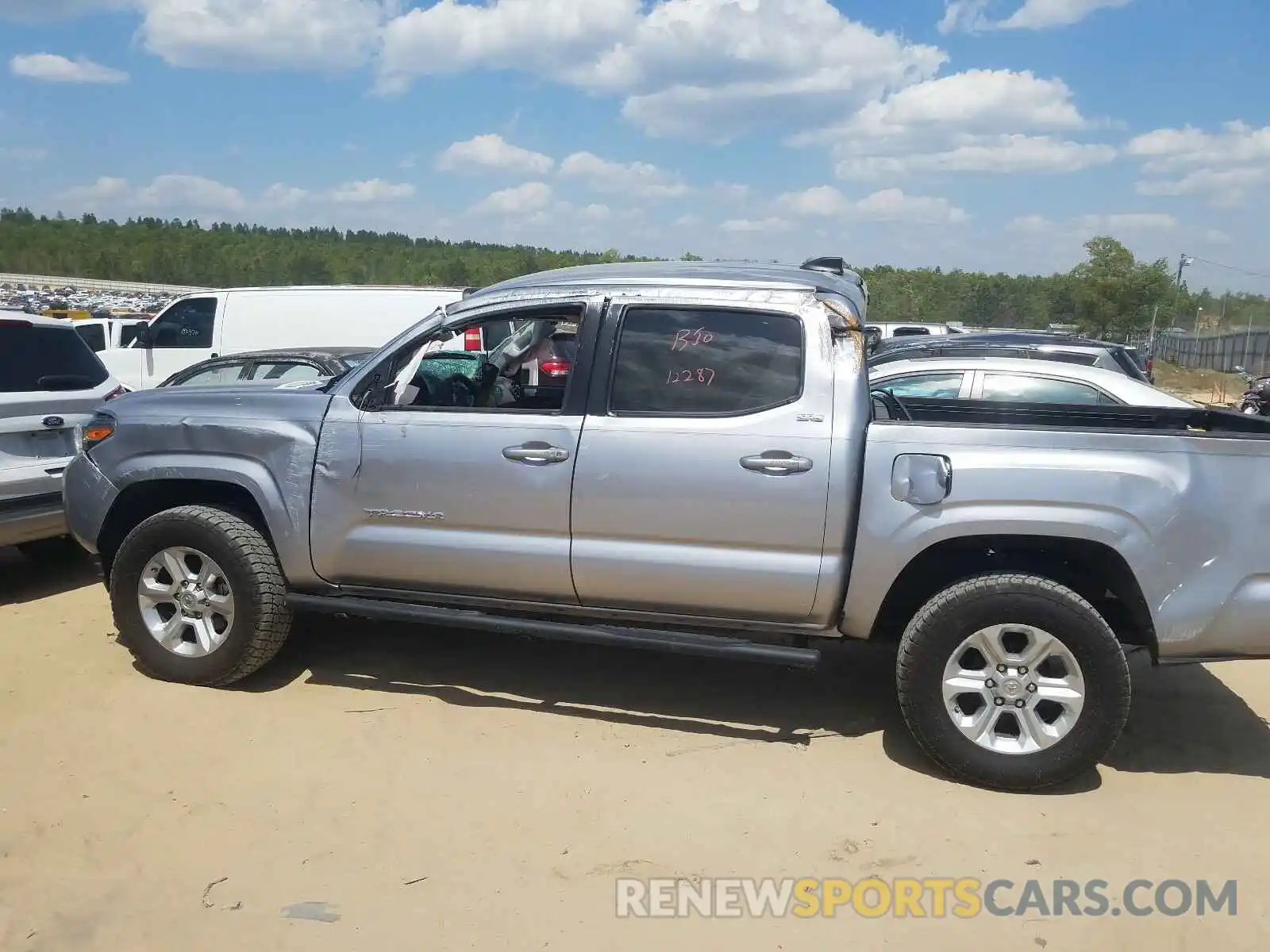 9 Photograph of a damaged car 5TFAX5GN5LX165374 TOYOTA TACOMA 2020