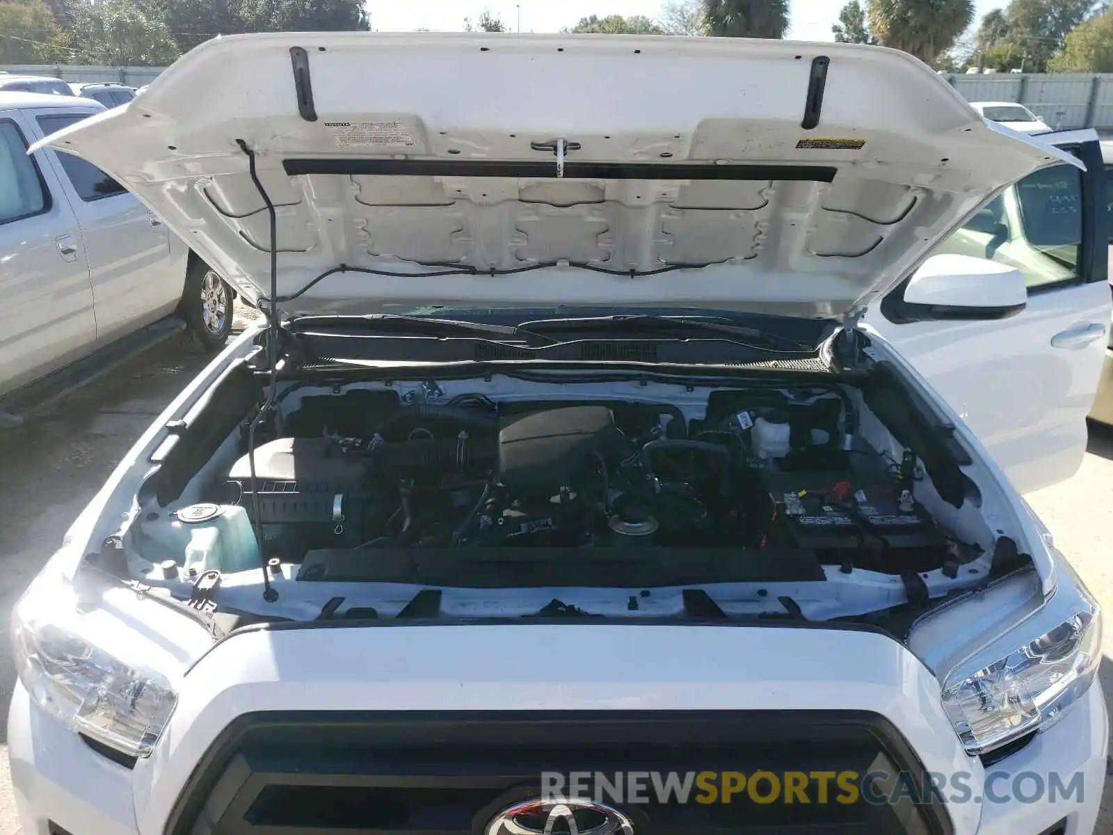 7 Photograph of a damaged car 5TFAX5GN5LX168436 TOYOTA TACOMA 2020