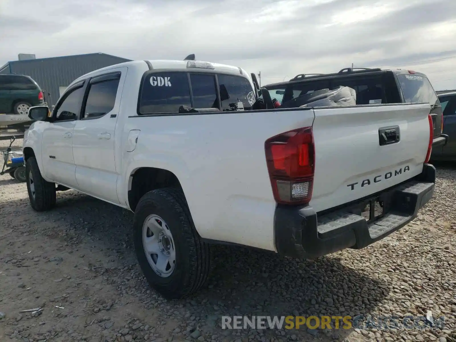 3 Photograph of a damaged car 5TFAX5GN5LX168601 TOYOTA TACOMA 2020