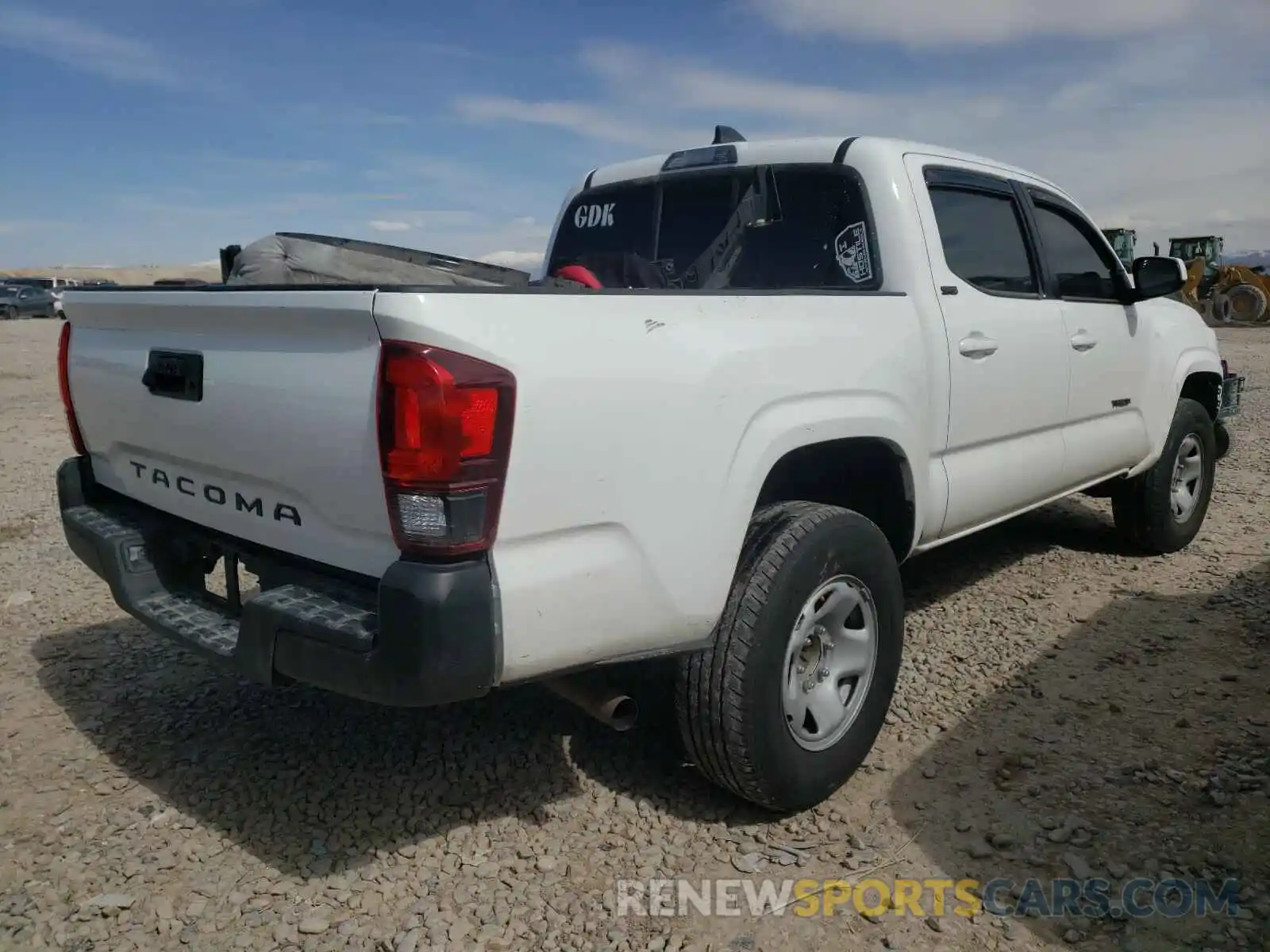 4 Photograph of a damaged car 5TFAX5GN5LX168601 TOYOTA TACOMA 2020