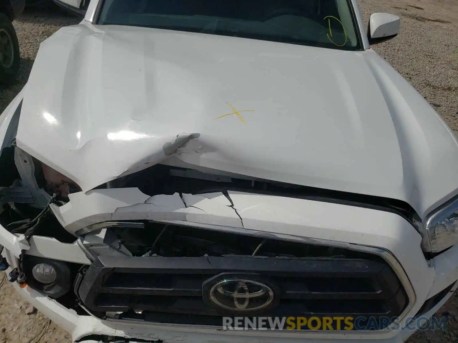 7 Photograph of a damaged car 5TFAX5GN5LX168601 TOYOTA TACOMA 2020