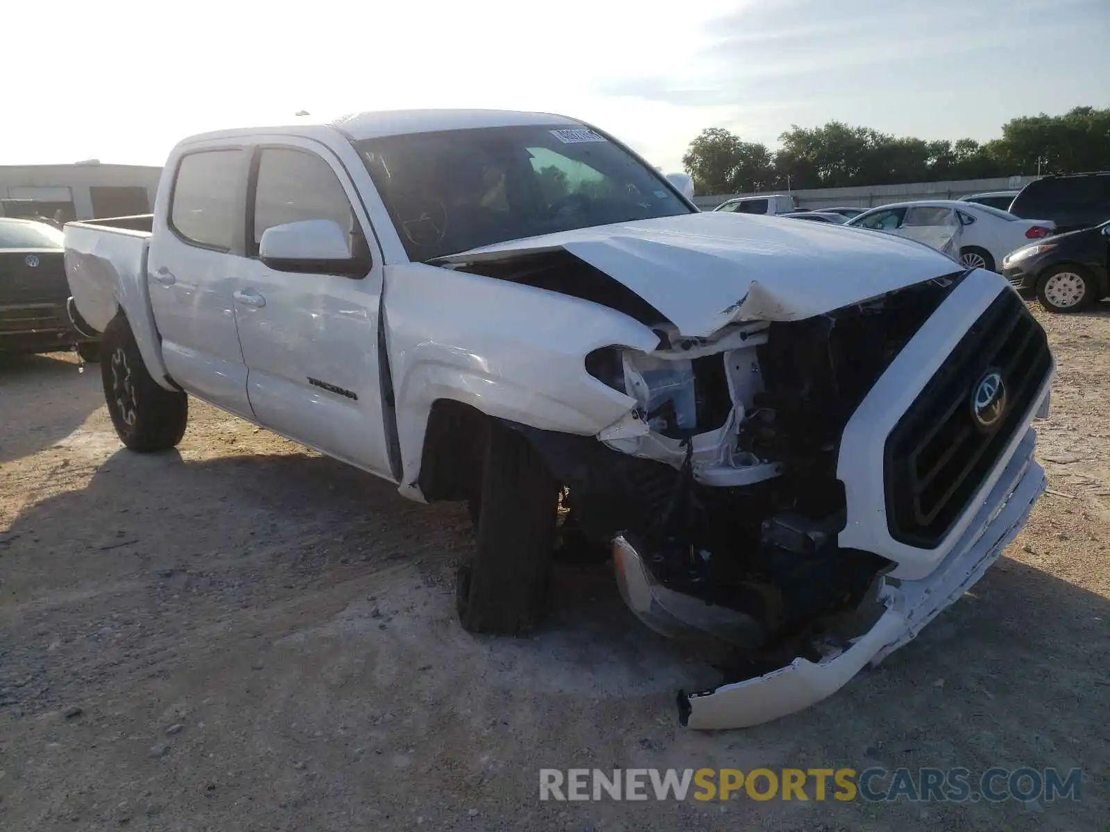 1 Photograph of a damaged car 5TFAX5GN5LX169957 TOYOTA TACOMA 2020