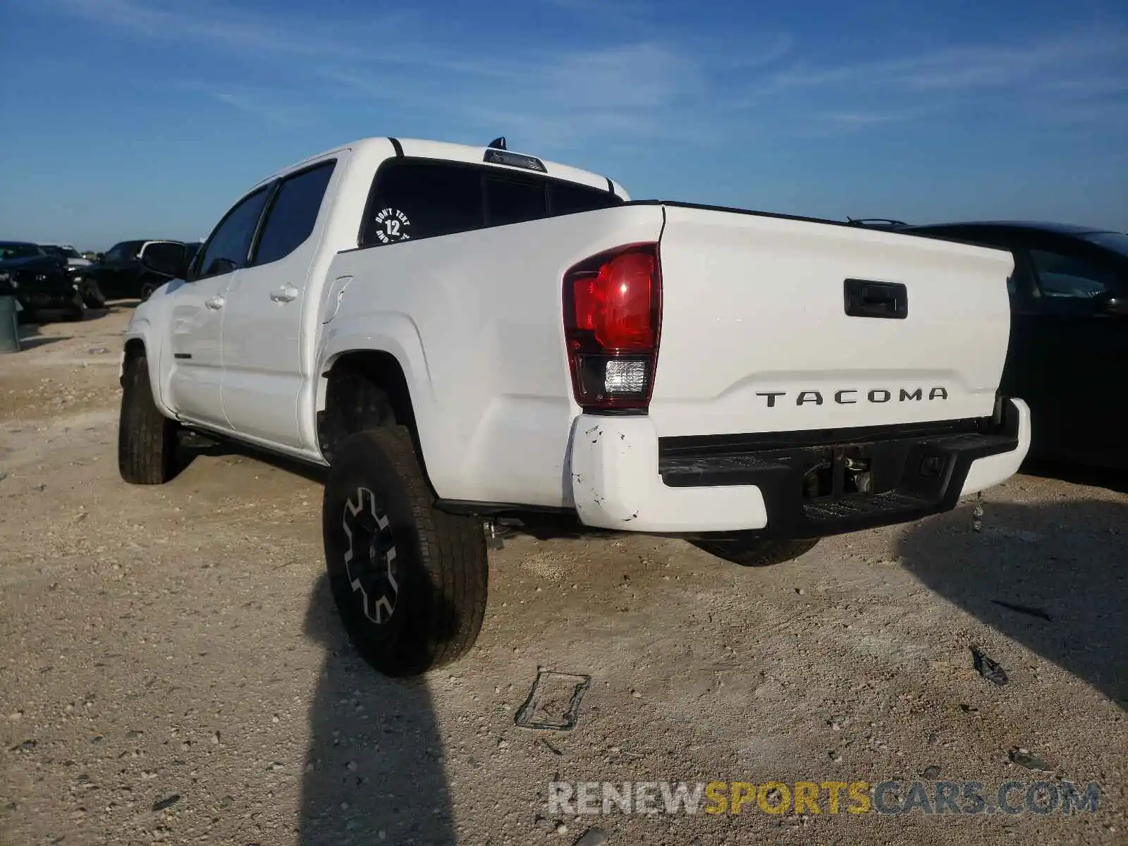 3 Photograph of a damaged car 5TFAX5GN5LX169957 TOYOTA TACOMA 2020