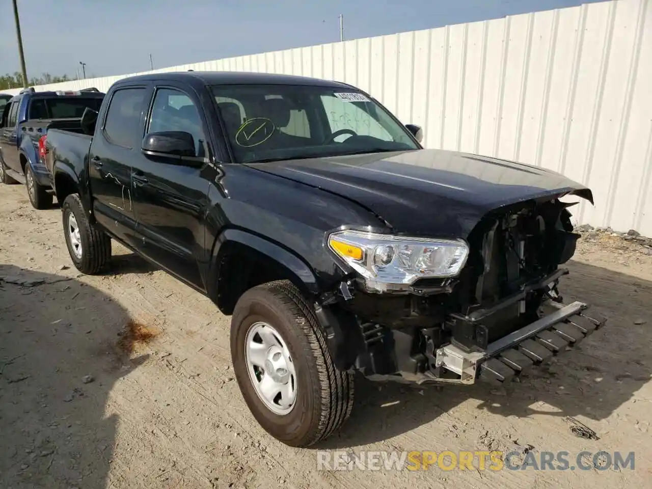 1 Photograph of a damaged car 5TFAX5GN5LX170008 TOYOTA TACOMA 2020