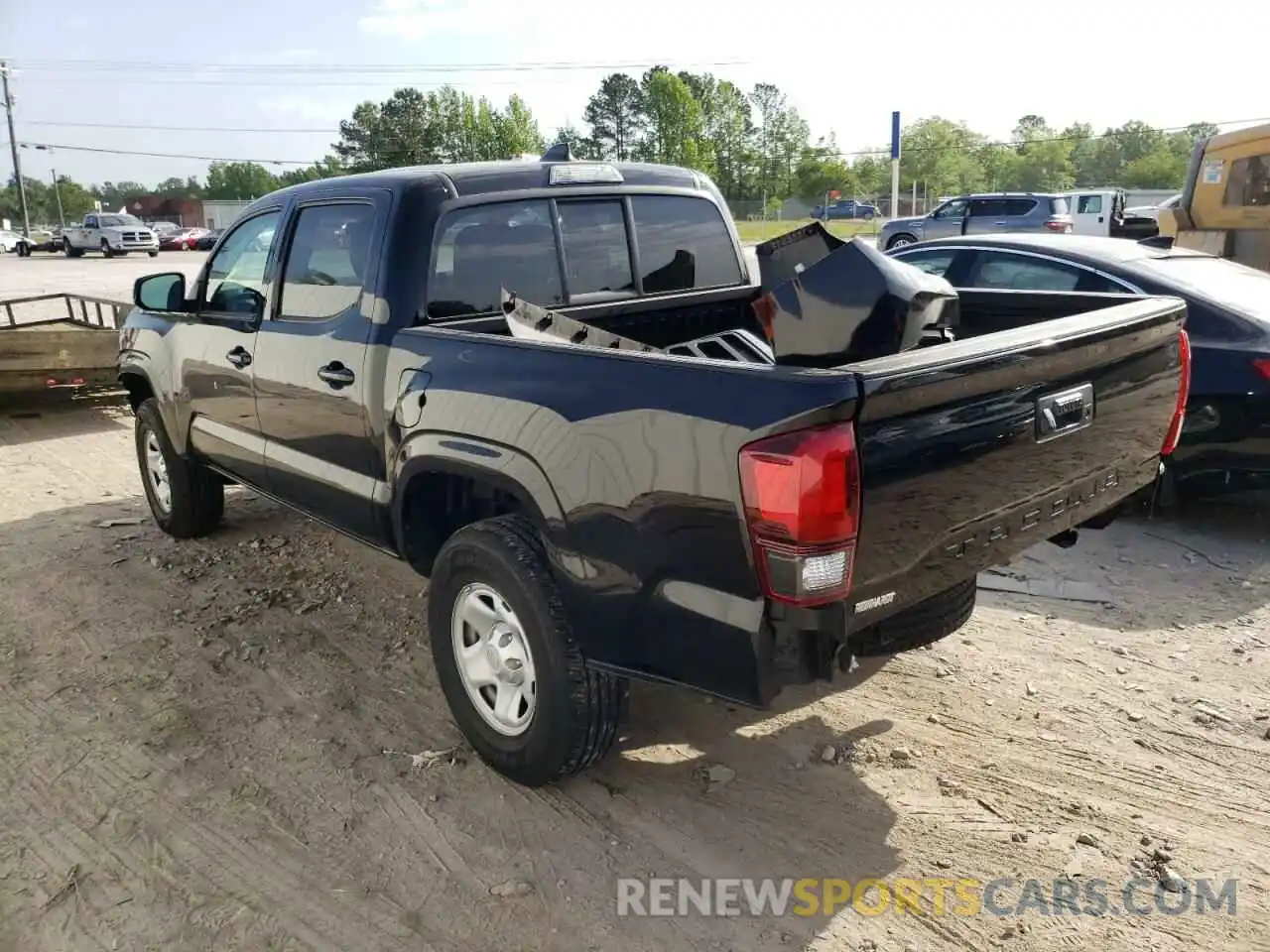 3 Photograph of a damaged car 5TFAX5GN5LX170008 TOYOTA TACOMA 2020