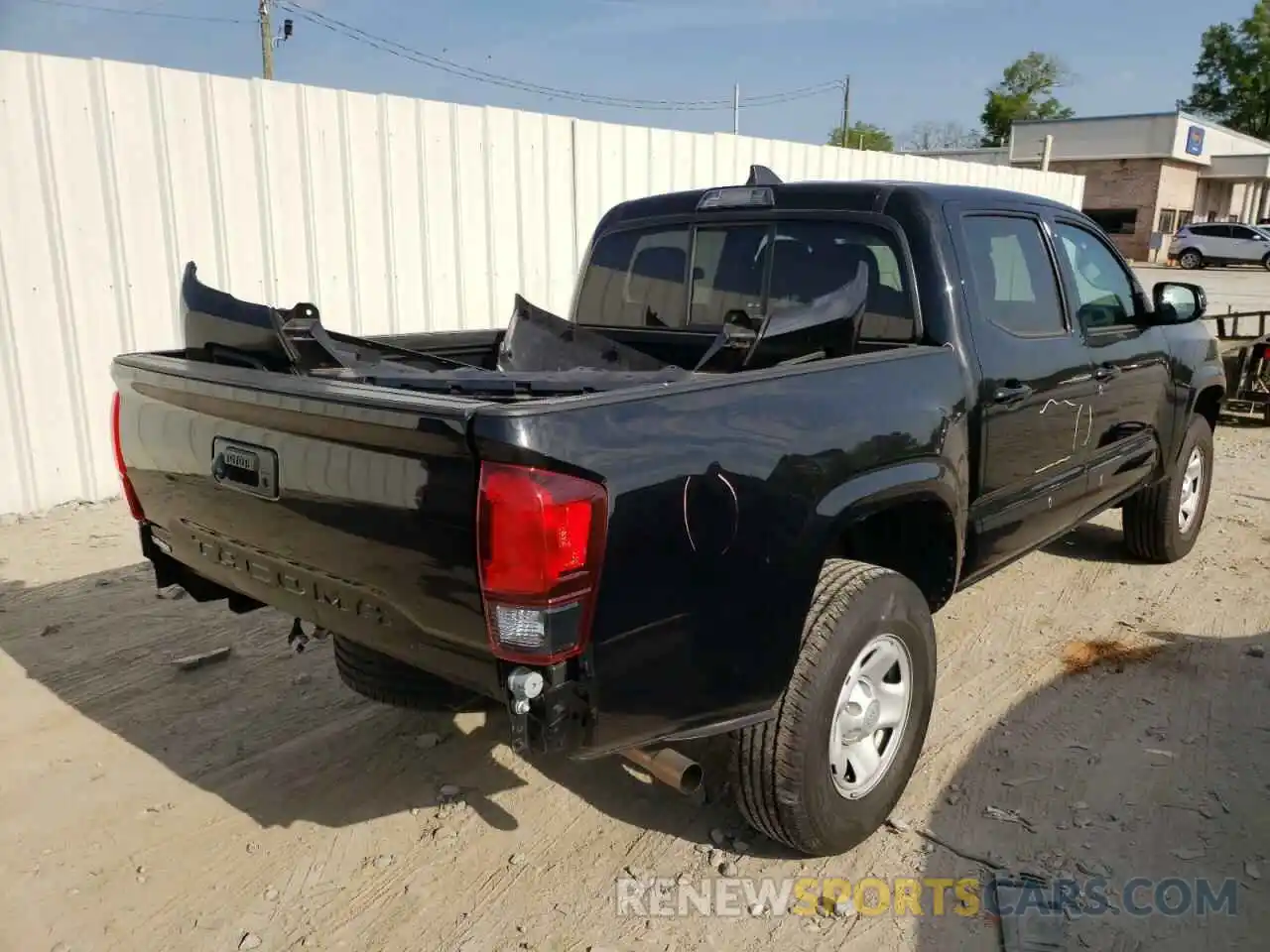 4 Photograph of a damaged car 5TFAX5GN5LX170008 TOYOTA TACOMA 2020