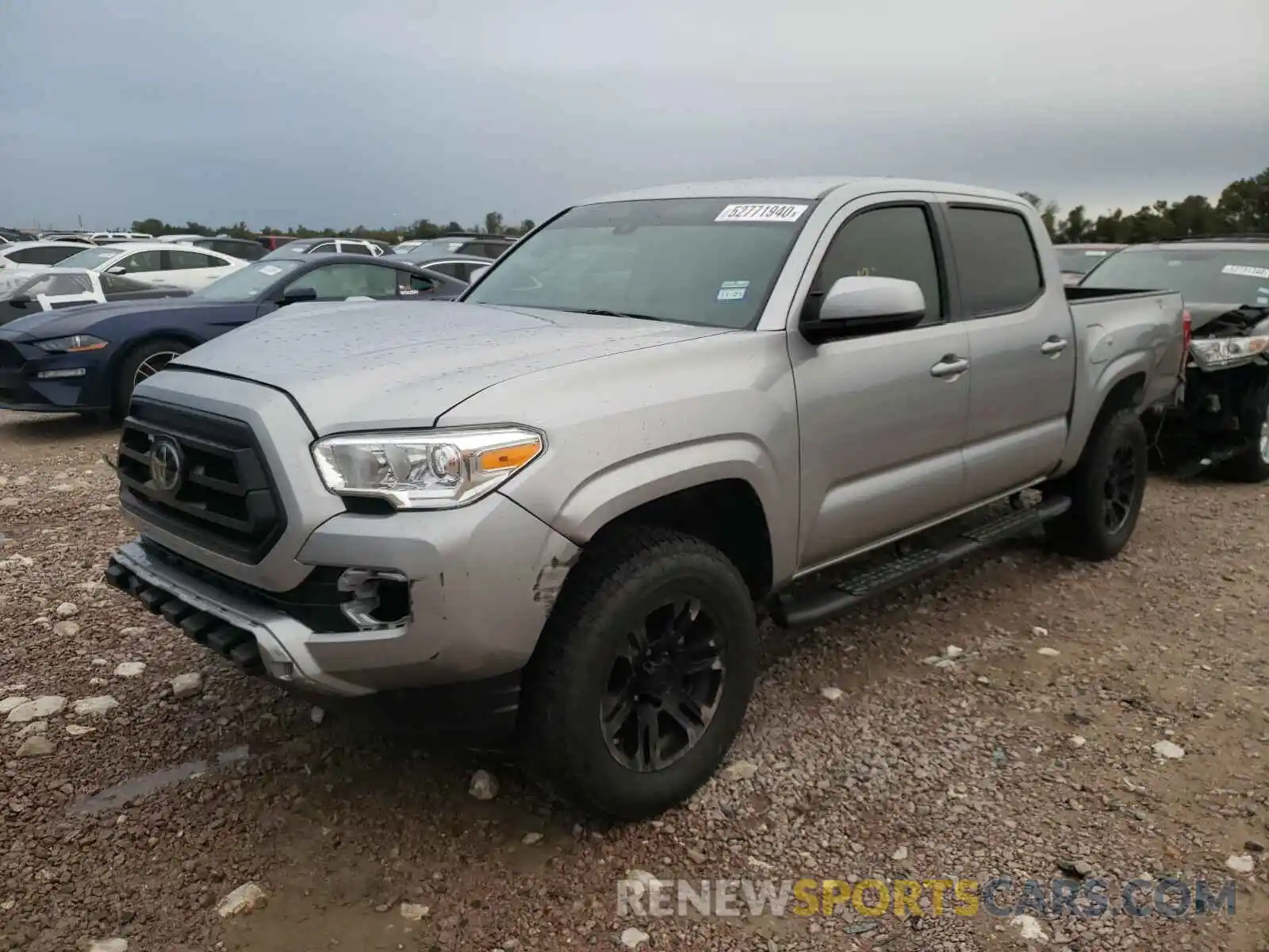 2 Photograph of a damaged car 5TFAX5GN5LX170297 TOYOTA TACOMA 2020