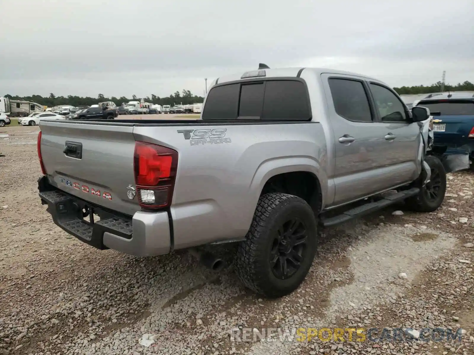 4 Photograph of a damaged car 5TFAX5GN5LX170297 TOYOTA TACOMA 2020