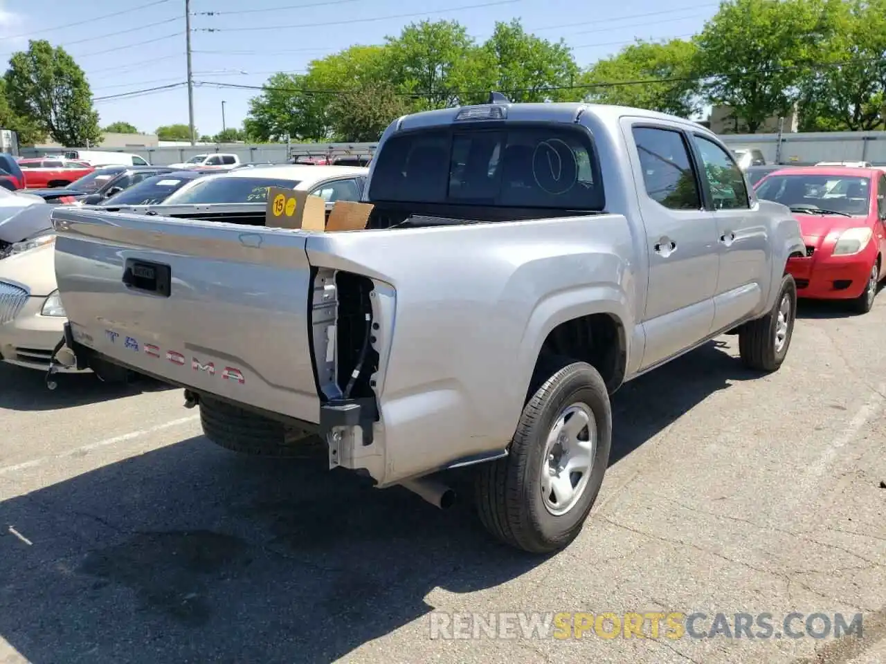 4 Photograph of a damaged car 5TFAX5GN5LX170591 TOYOTA TACOMA 2020