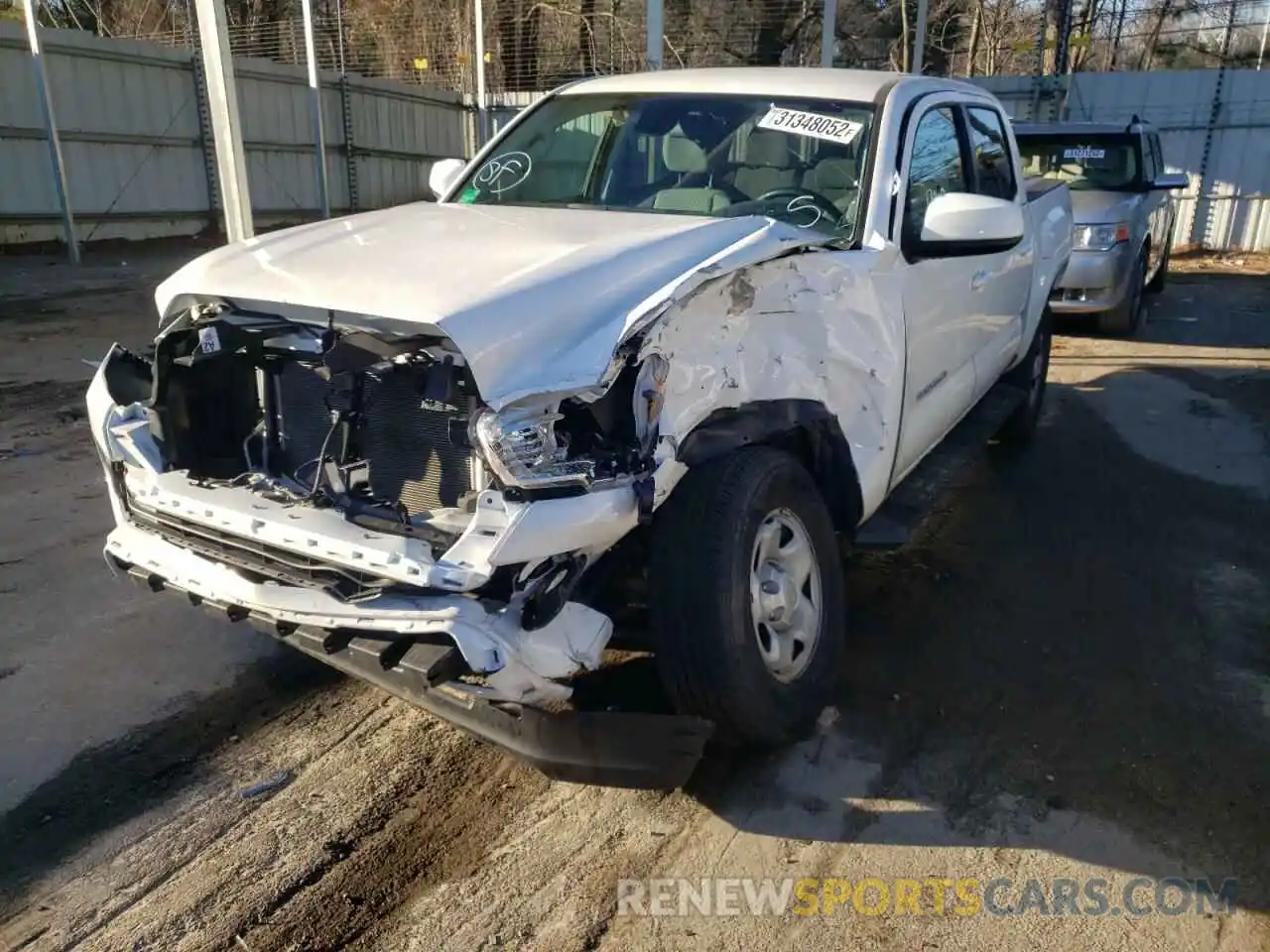 2 Photograph of a damaged car 5TFAX5GN5LX171322 TOYOTA TACOMA 2020