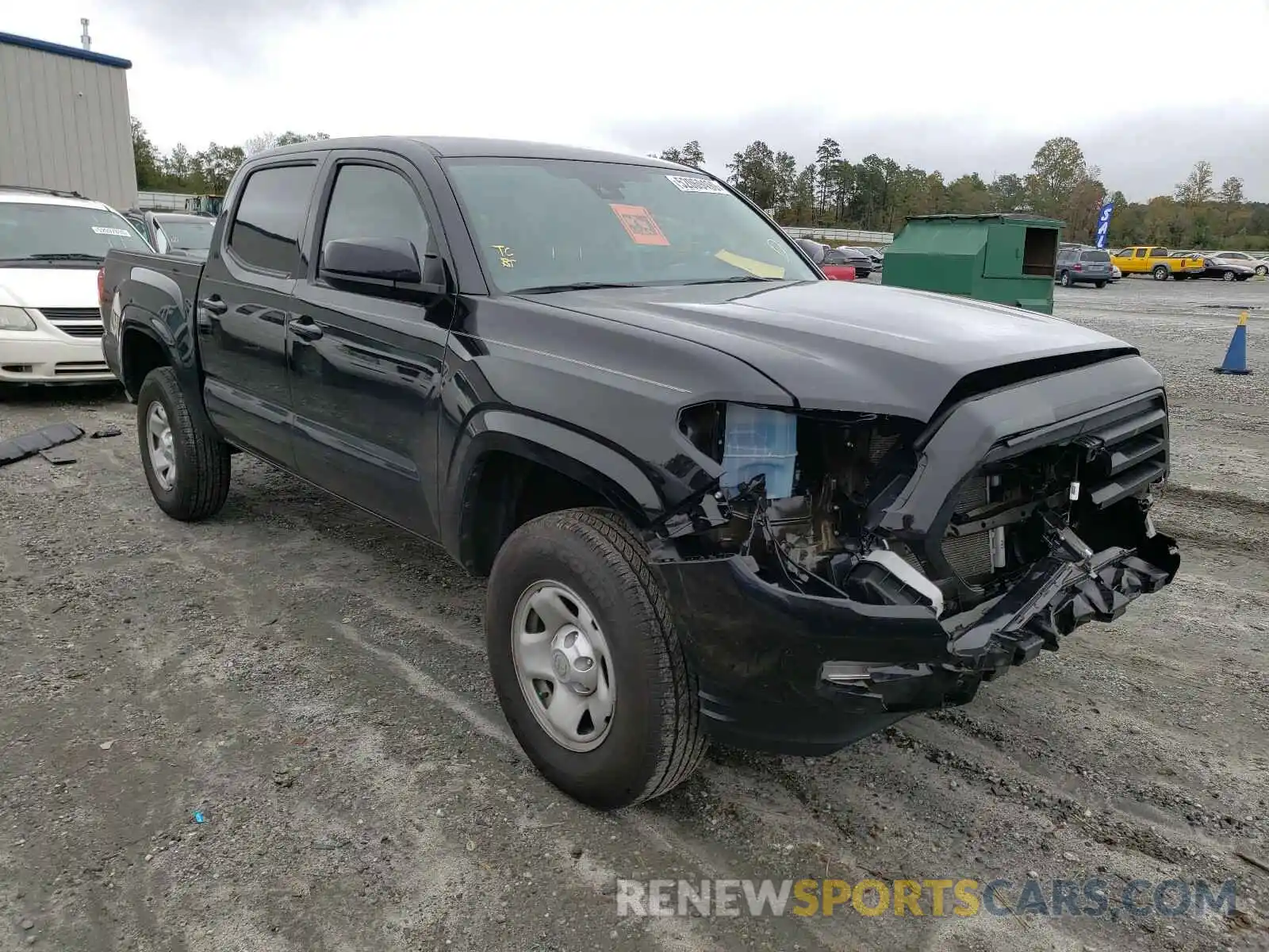 1 Photograph of a damaged car 5TFAX5GN5LX171983 TOYOTA TACOMA 2020