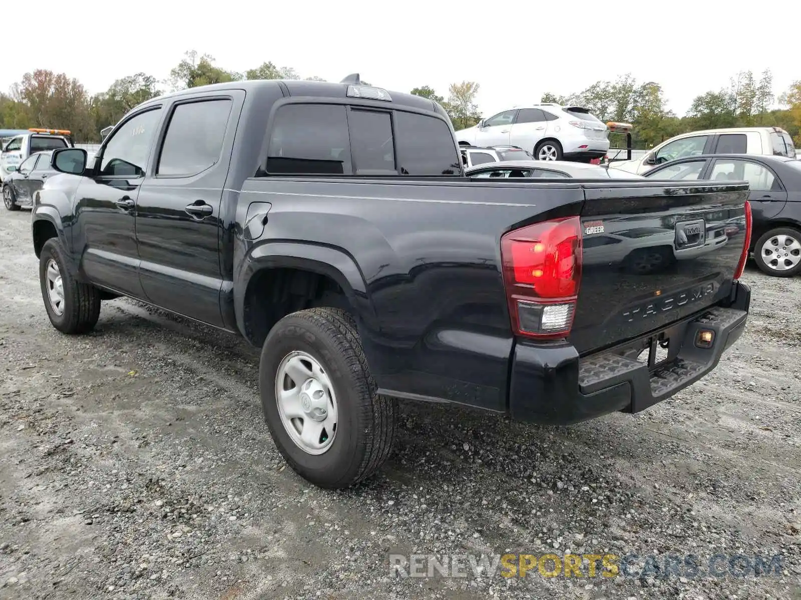 3 Photograph of a damaged car 5TFAX5GN5LX171983 TOYOTA TACOMA 2020